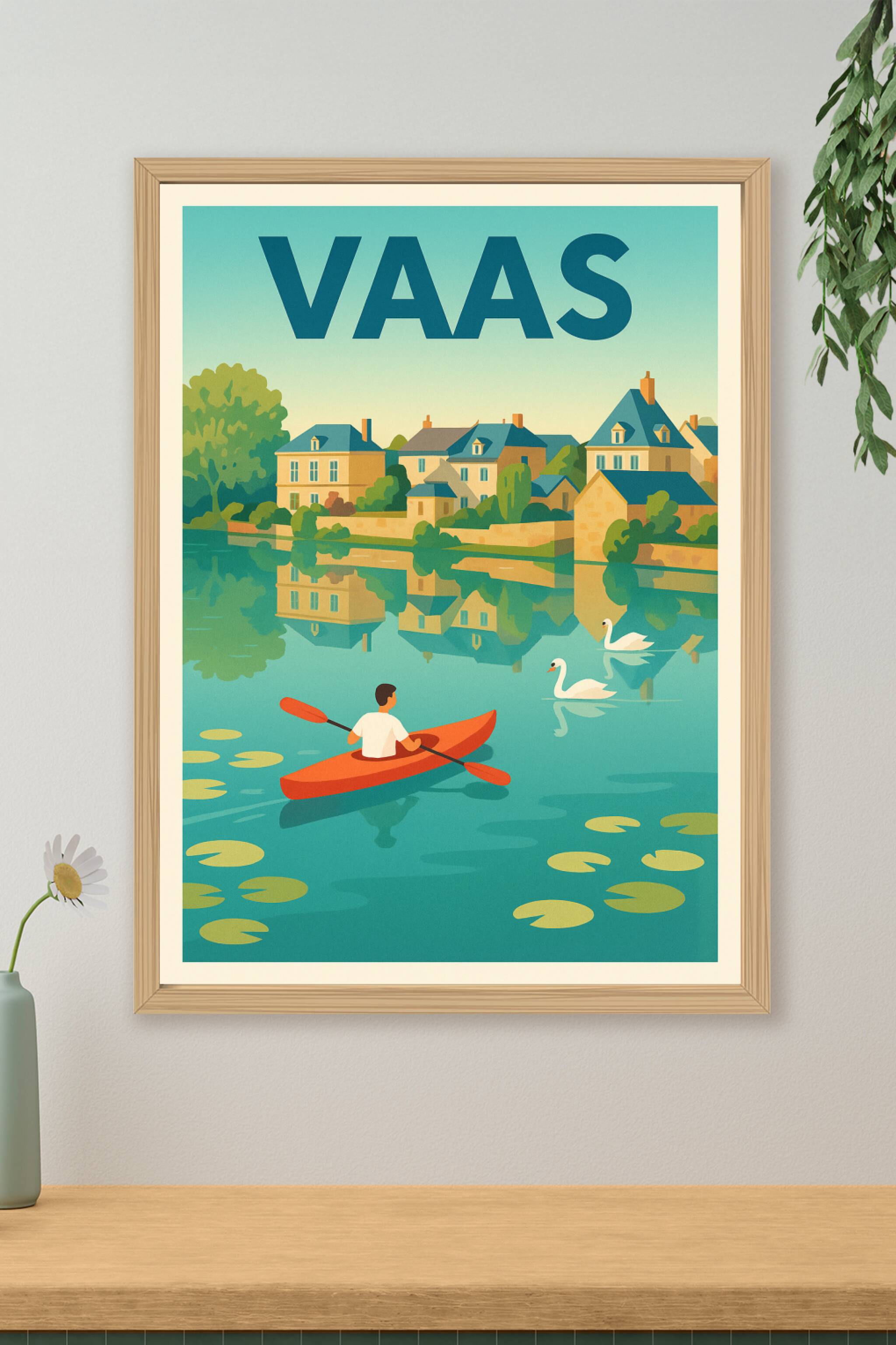 Affiche de Vaas - Sérénité au fil de l'eau
