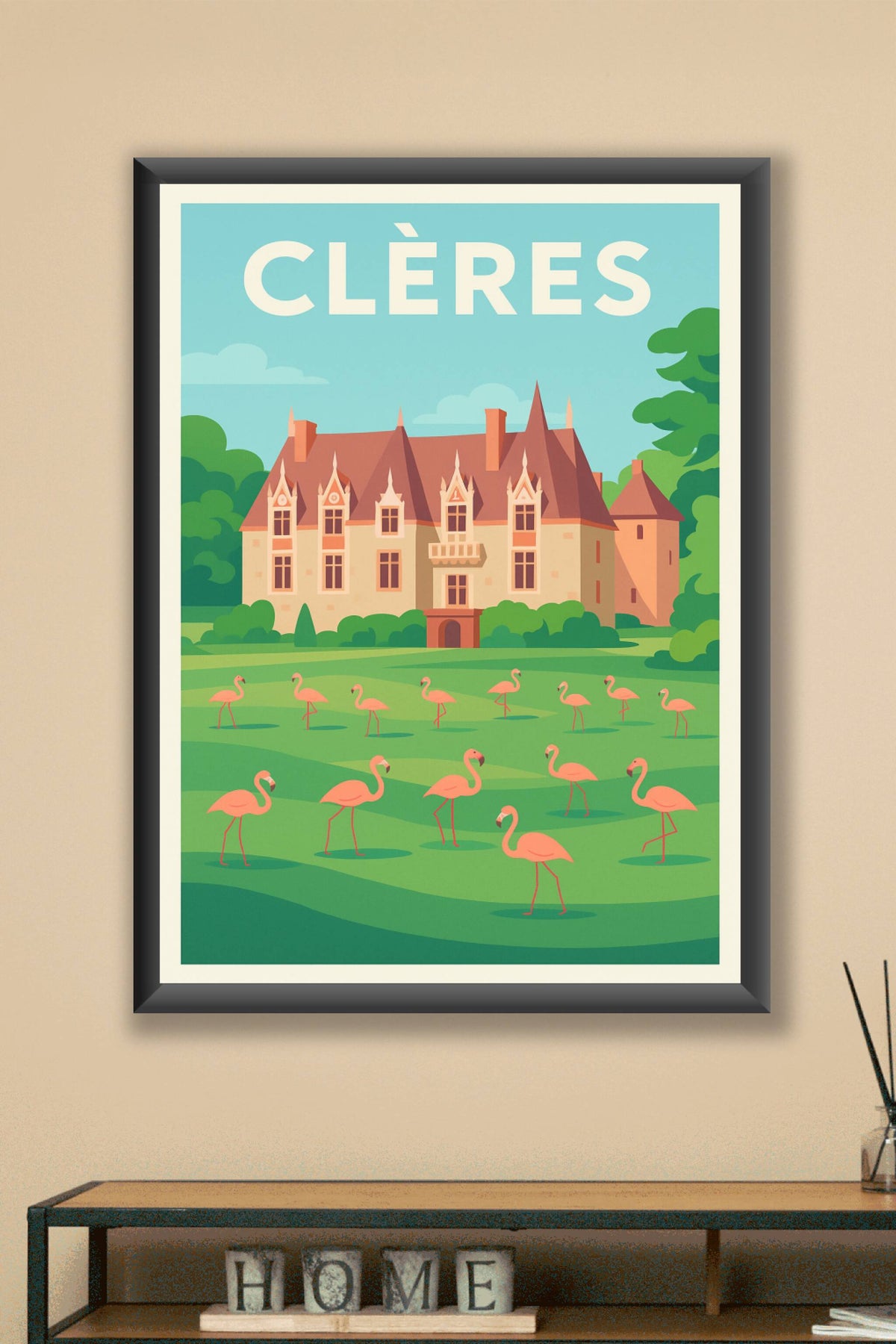 Affiche de Clères - L'élégance naturelle au cœur du pays de Caux