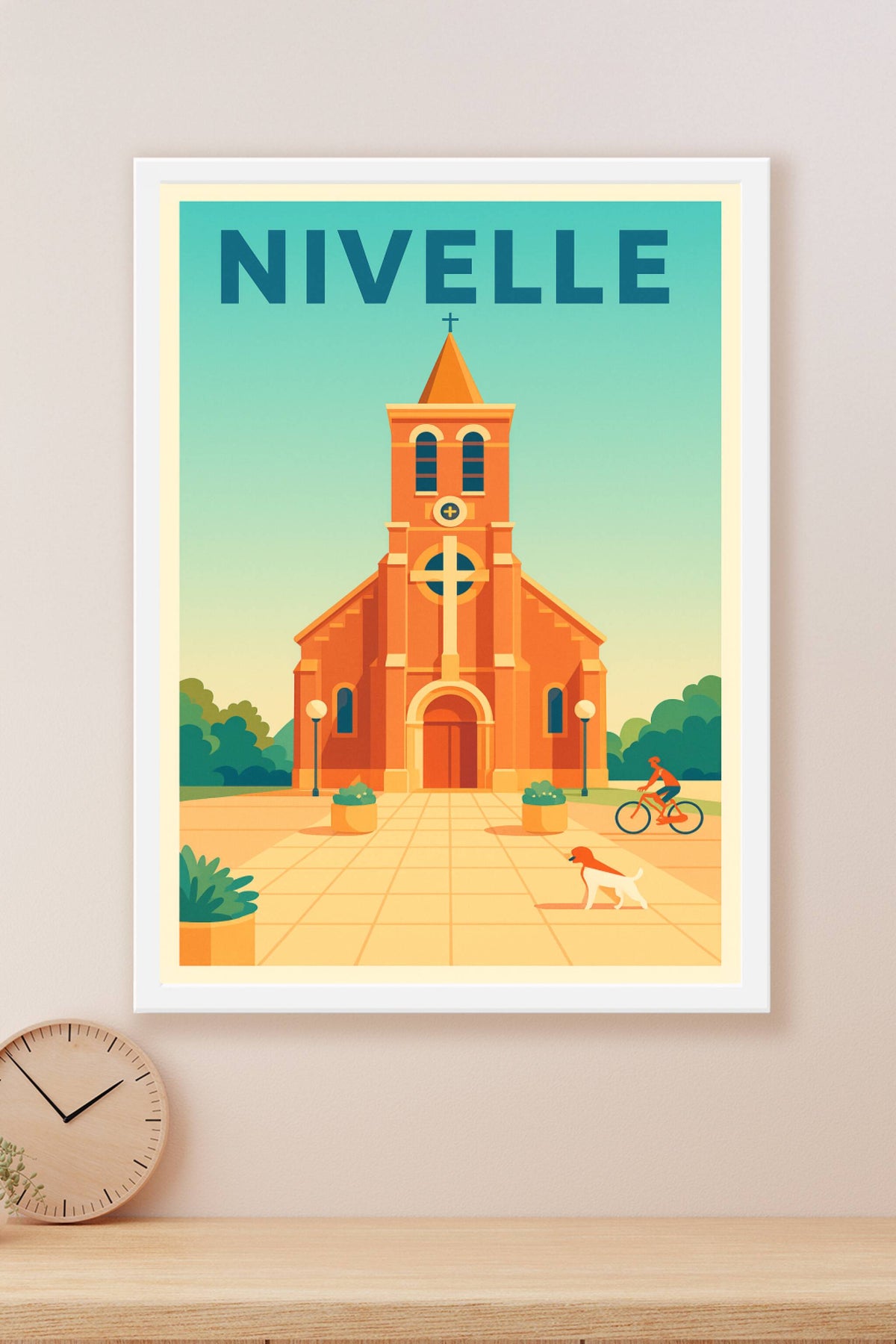 Affiche de Nivelle - Charme et Sérénité au Cœur du Village