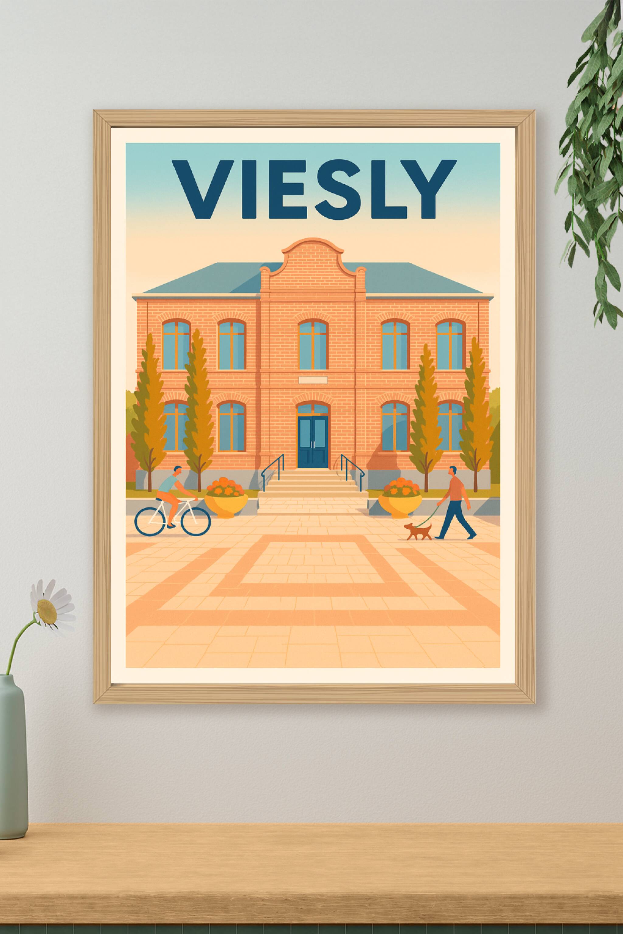 Affiche de Viesly - Charme et sérénité au cœur de la ville