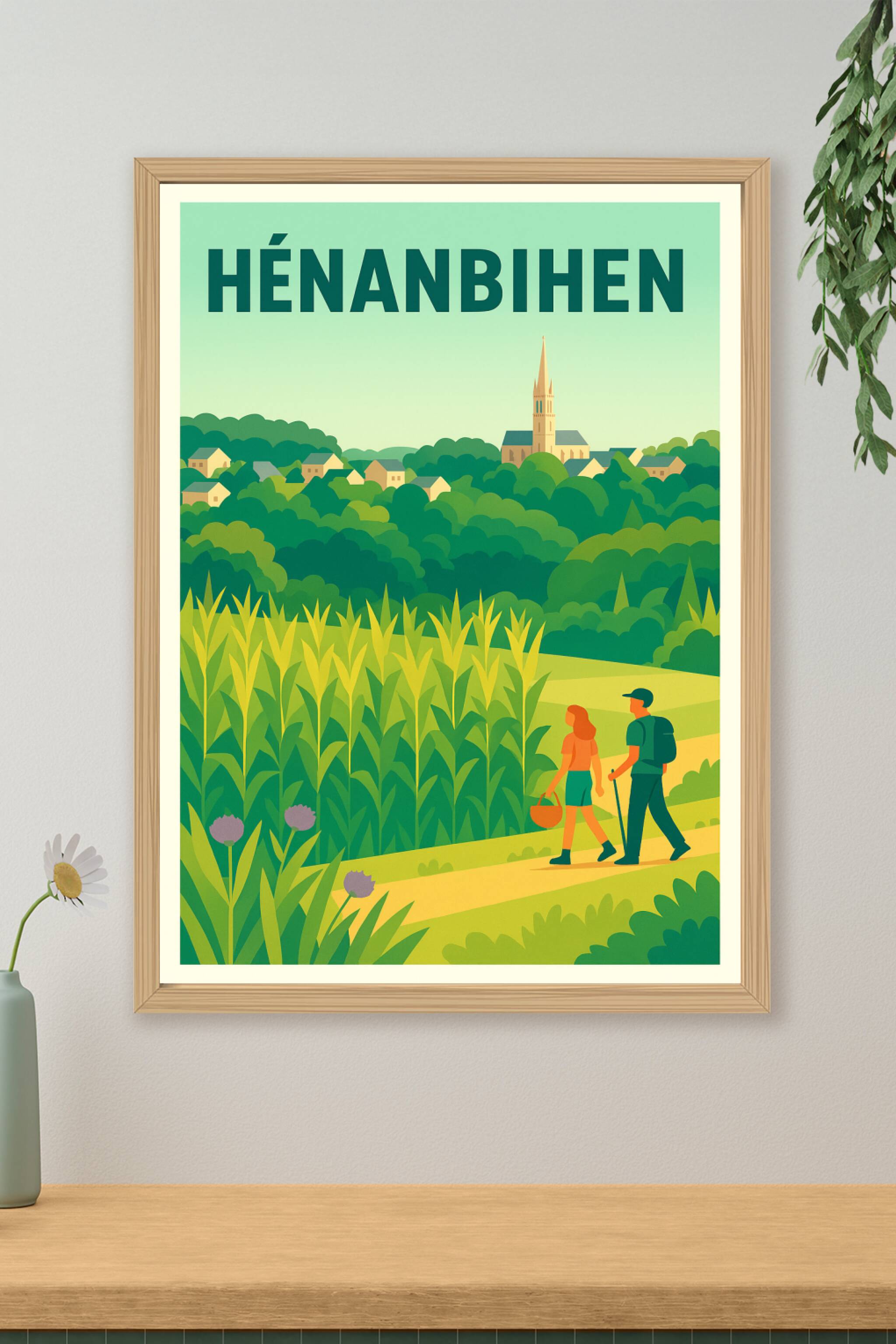 Affiche de Hénanbihen - Balade bucolique au cœur de la campagne bretonne