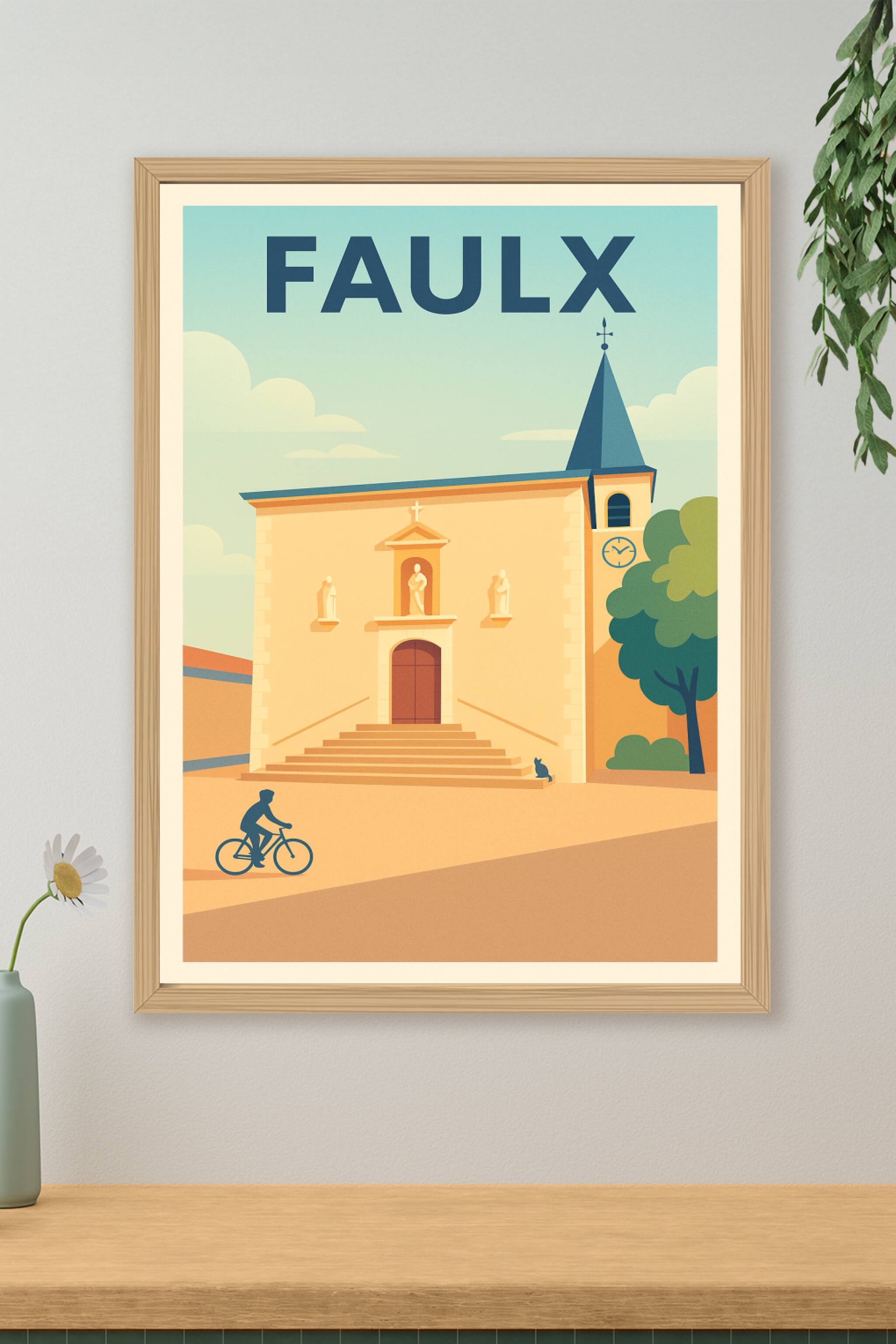 Affiche de Faulx - Charme et sérénité au cœur du village