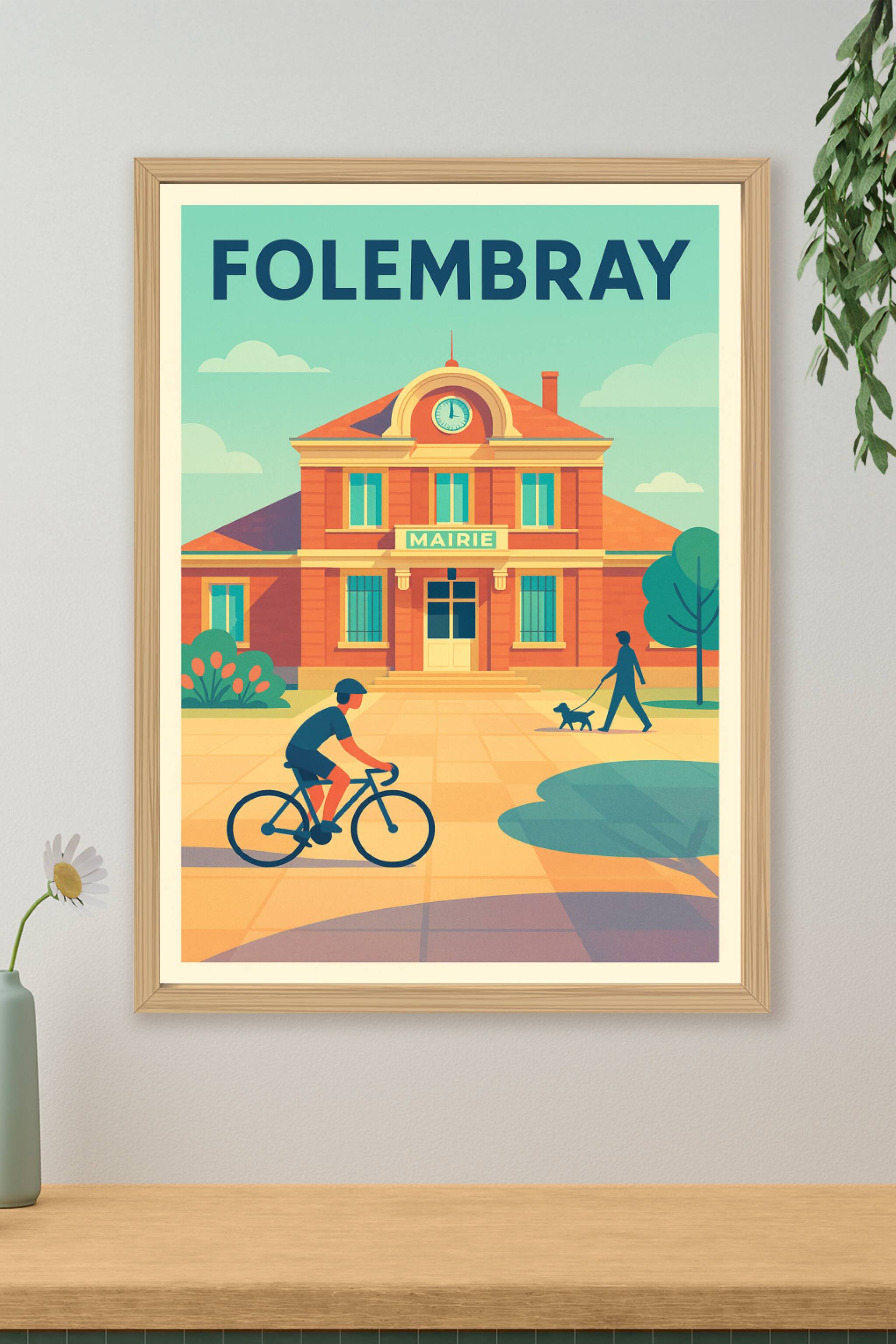 Affiche de Folembray - L'Esprit Village en Douceur
