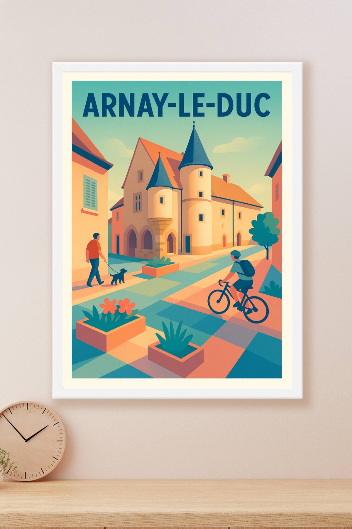 Affiche de Arnay-le-Duc - Charme et douceur de vie en Bourgogne