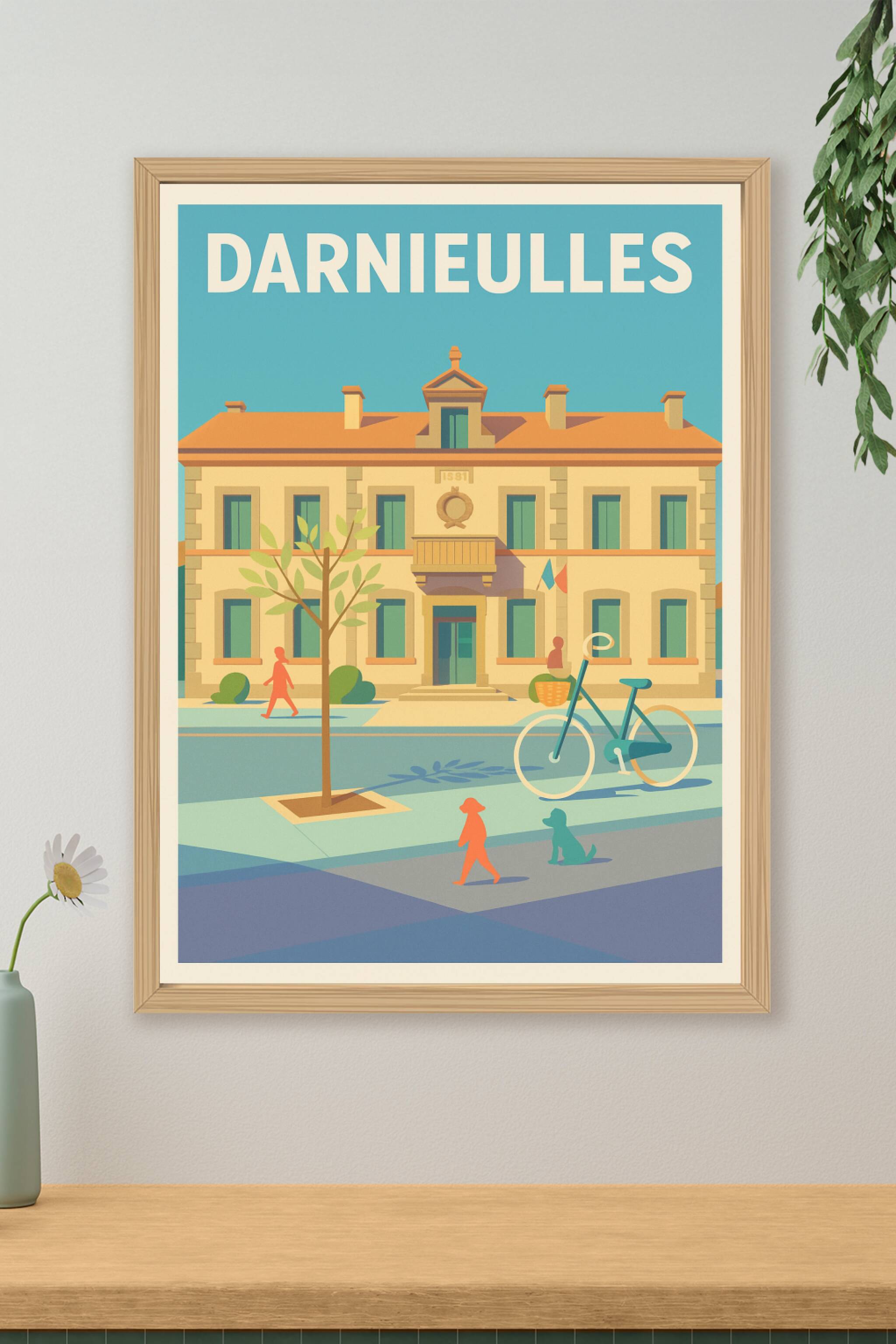 Affiche de Darnieulles - Charme et sérénité au cœur de la ville