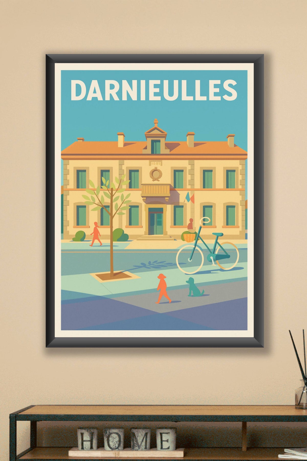 Affiche de Darnieulles - Charme et sérénité au cœur de la ville