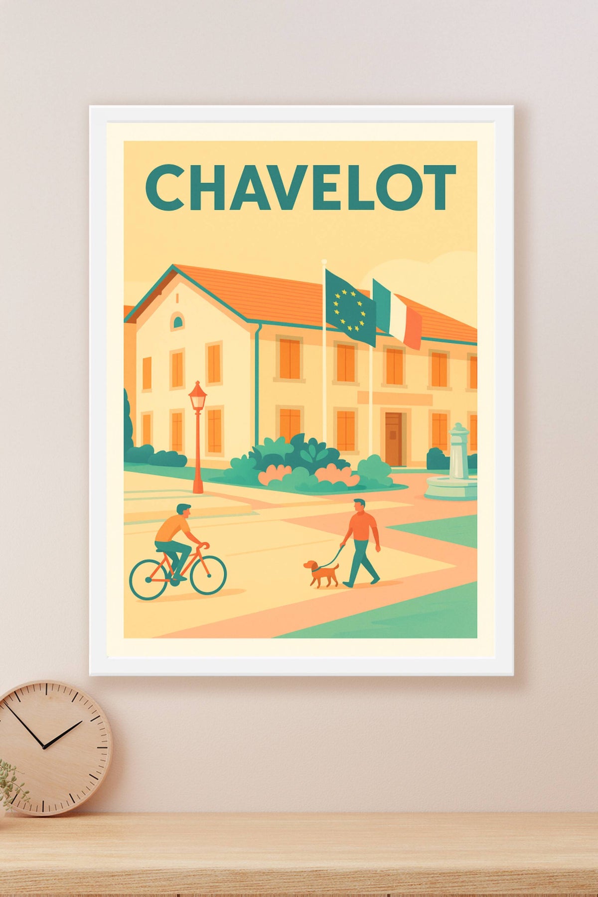 Affiche de Chavelot - Un coin de sérénité au cœur de la ville