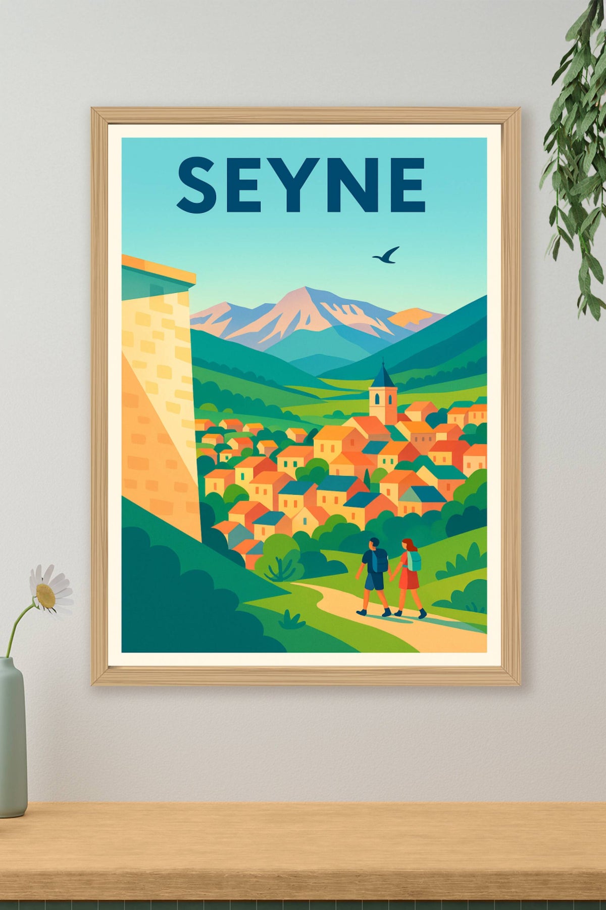 Affiche de Seyne - Évasion au cœur des montagnes