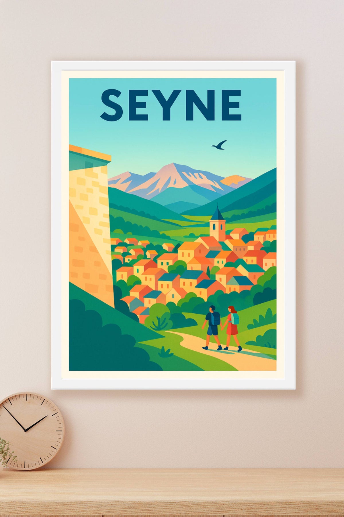 Affiche de Seyne - Évasion au cœur des montagnes