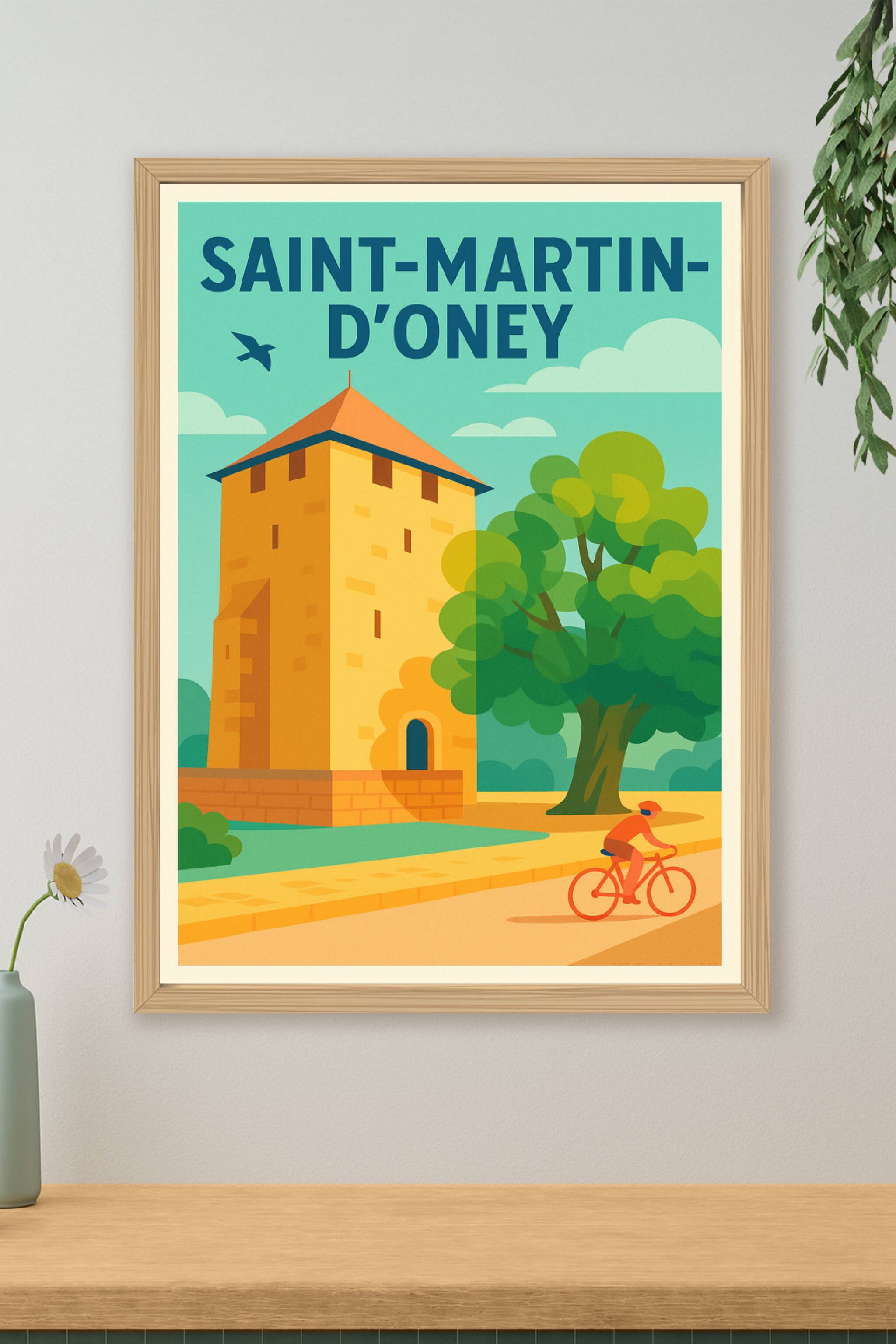 Affiche de Saint-Martin-d'Oney - Charme et sérénité en pleine nature