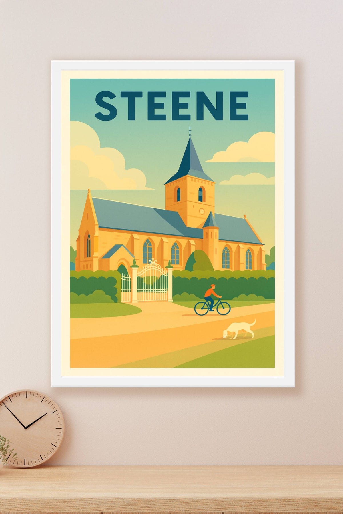 Affiche de Steene - Charme et sérénité au cœur du village