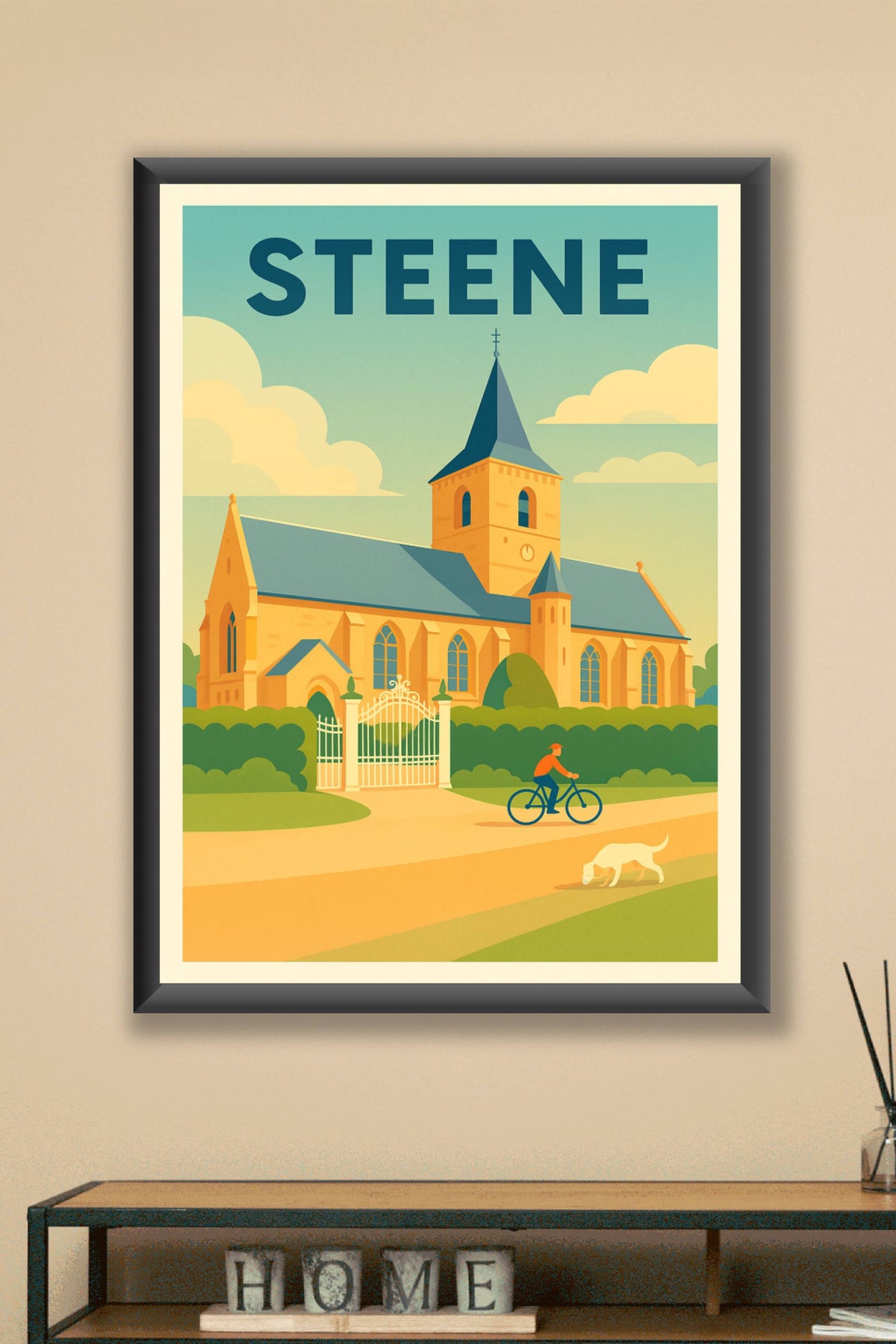 Affiche de Steene - Charme et sérénité au cœur du village