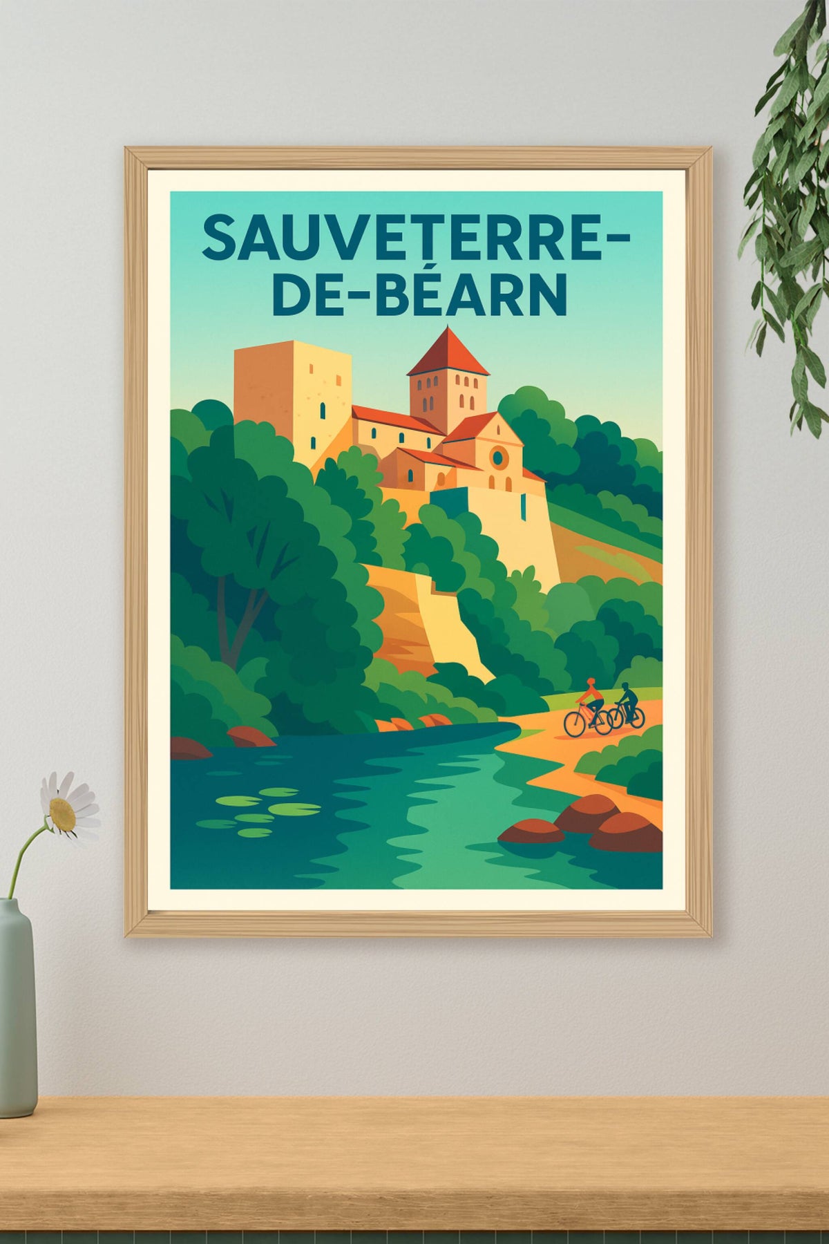 Affiche de Sauveterre-de-Béarn - Évasion bucolique au cœur du Béarn