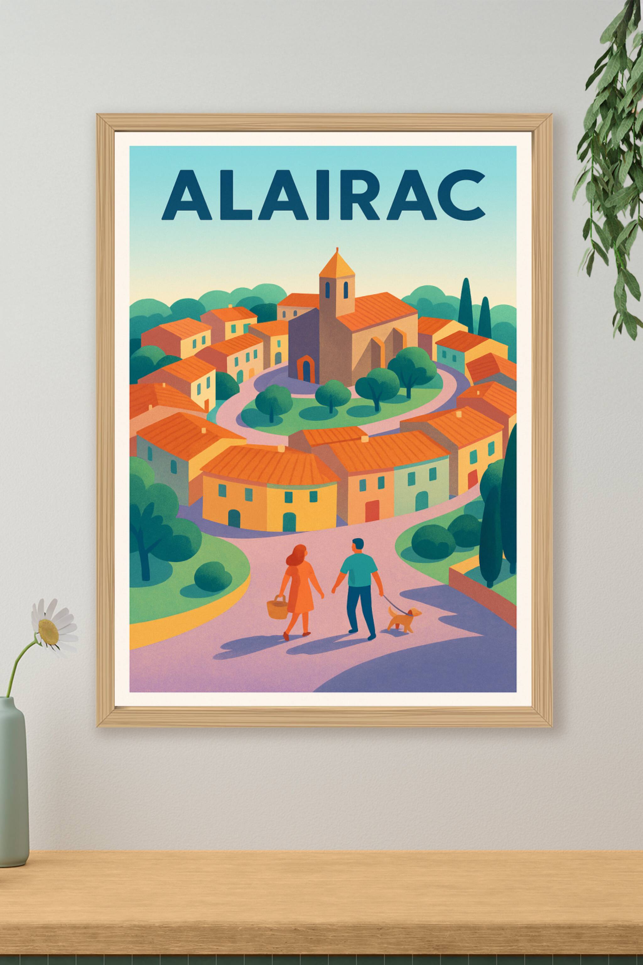 Affiche de Alairac - Charme et Sérénité au Cœur du Village