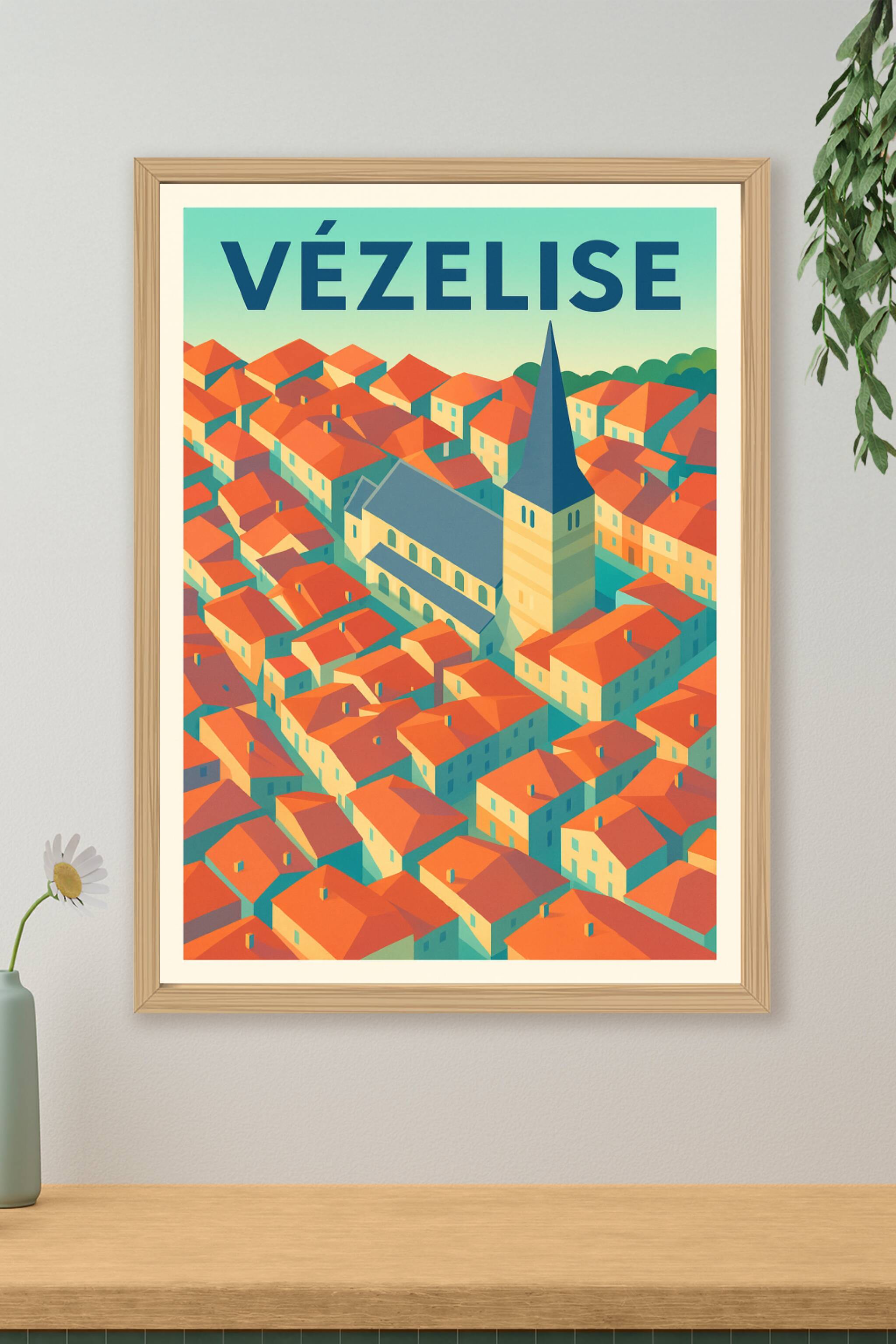 Affiche de Vézelise - Charme pictural au cœur de la Lorraine