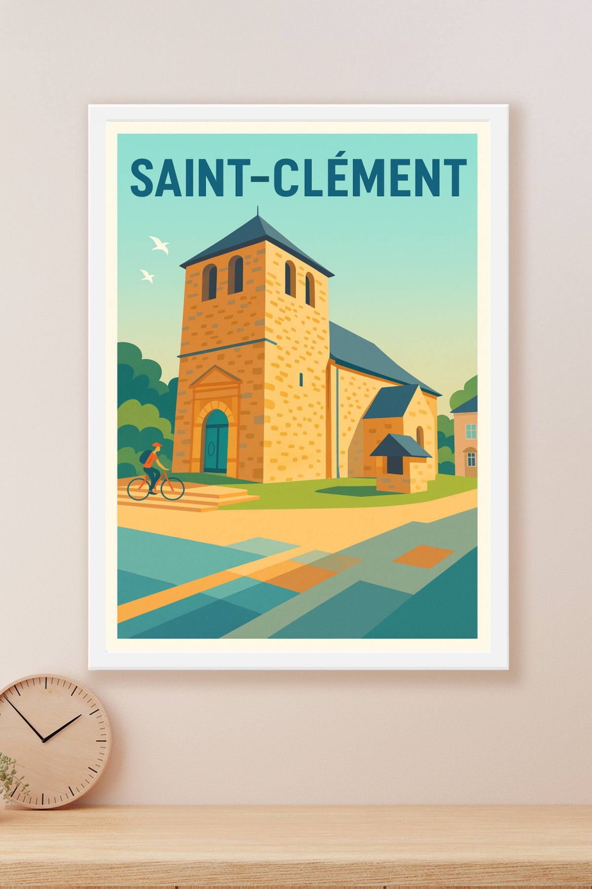 Affiche de Saint-Clément - Charme et sérénité en pleine nature