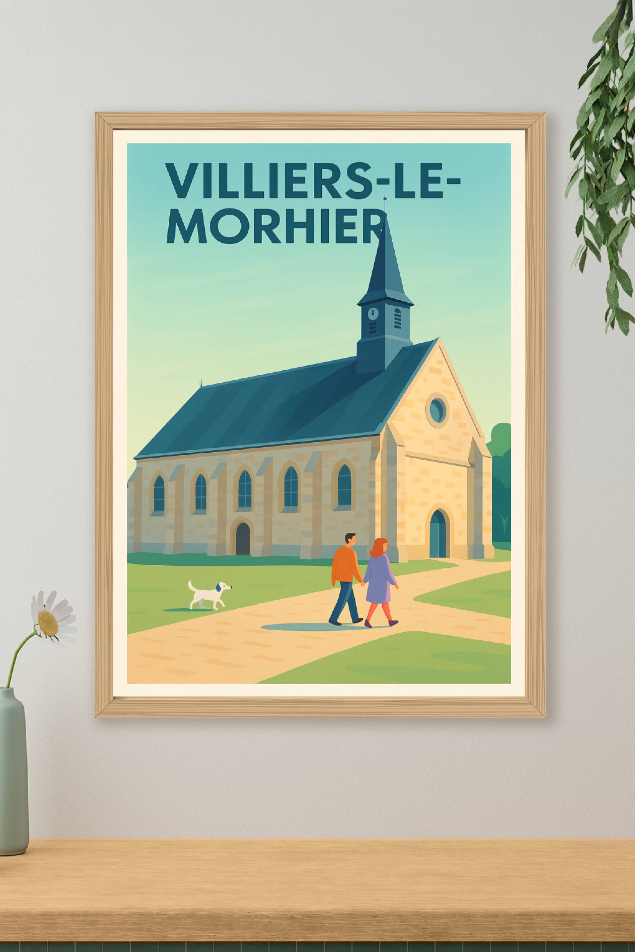 Affiche de Villiers-le-Morhier - Charme paisible et patrimoine local