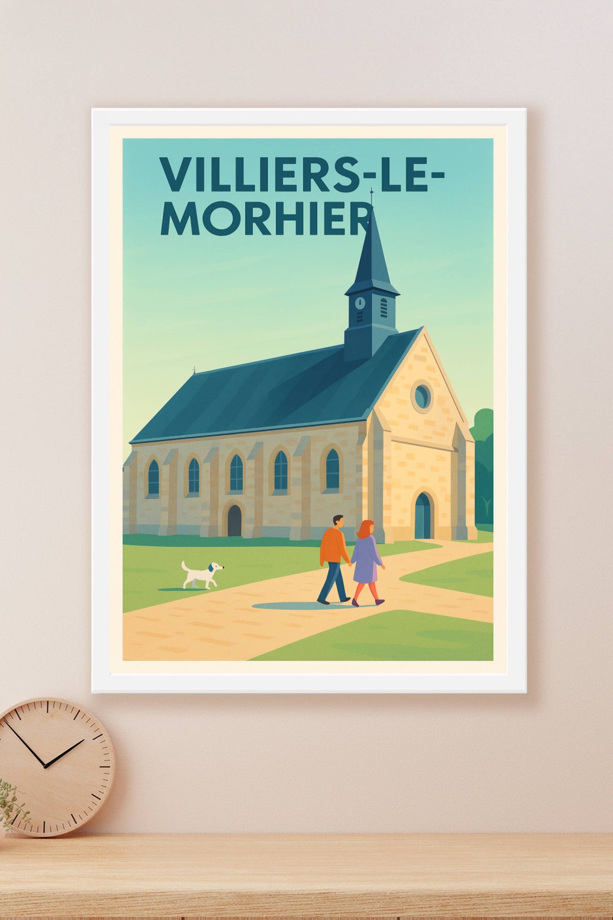 Affiche de Villiers-le-Morhier - Charme paisible et patrimoine local