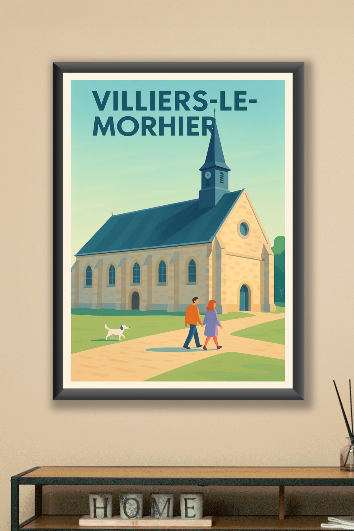 Affiche de Villiers-le-Morhier - Charme paisible et patrimoine local