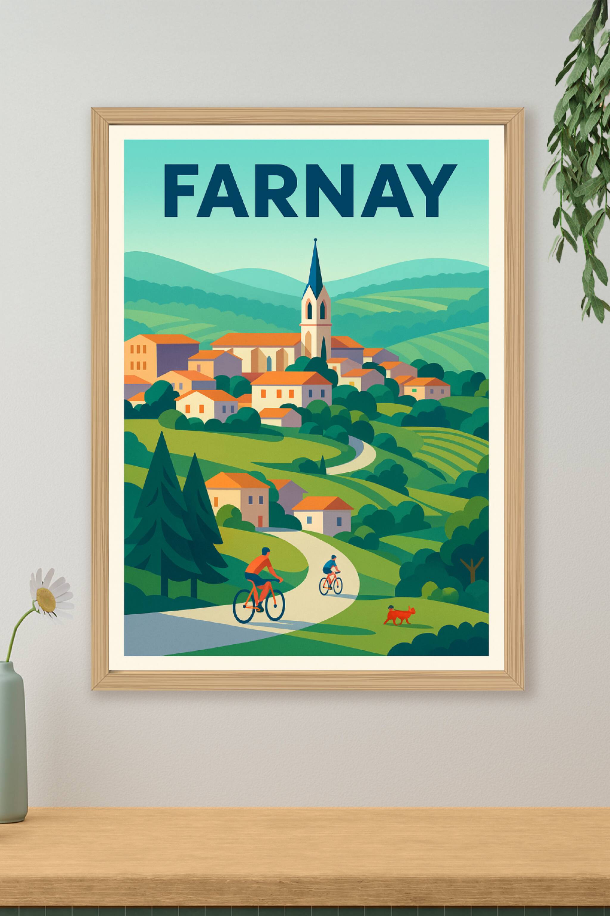 Affiche de Farnay - Charme bucolique au cœur de la nature
