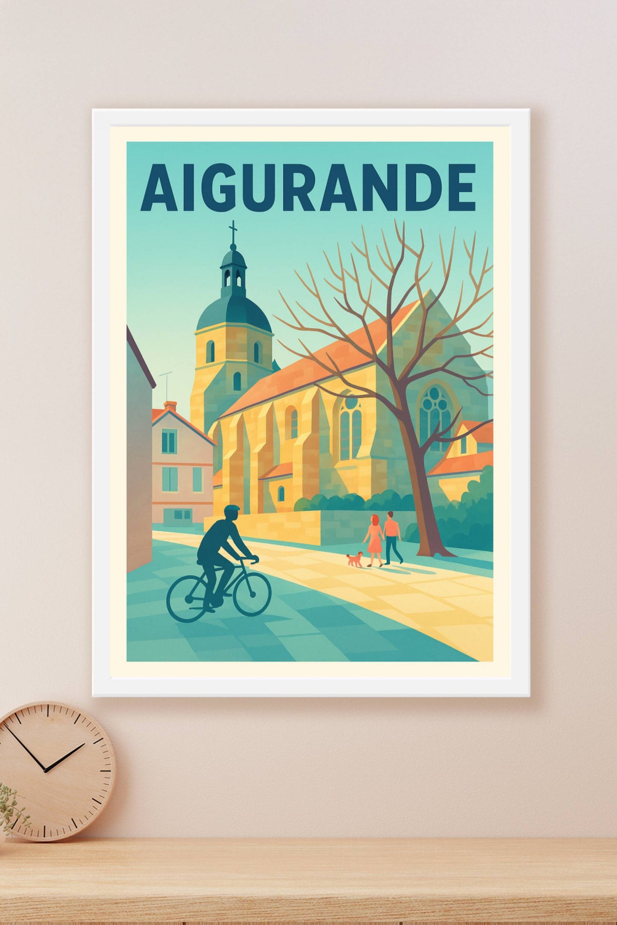 Affiche de Aigurande - Charme et douceur d'une ville paisible