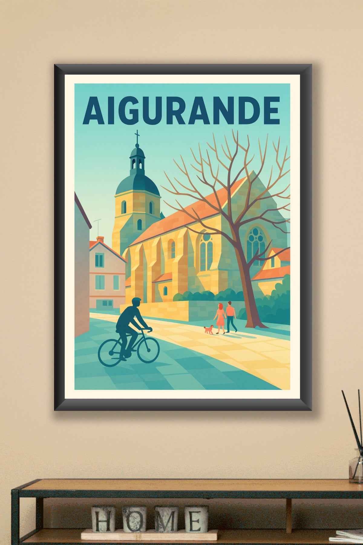 Affiche de Aigurande - Charme et douceur d'une ville paisible