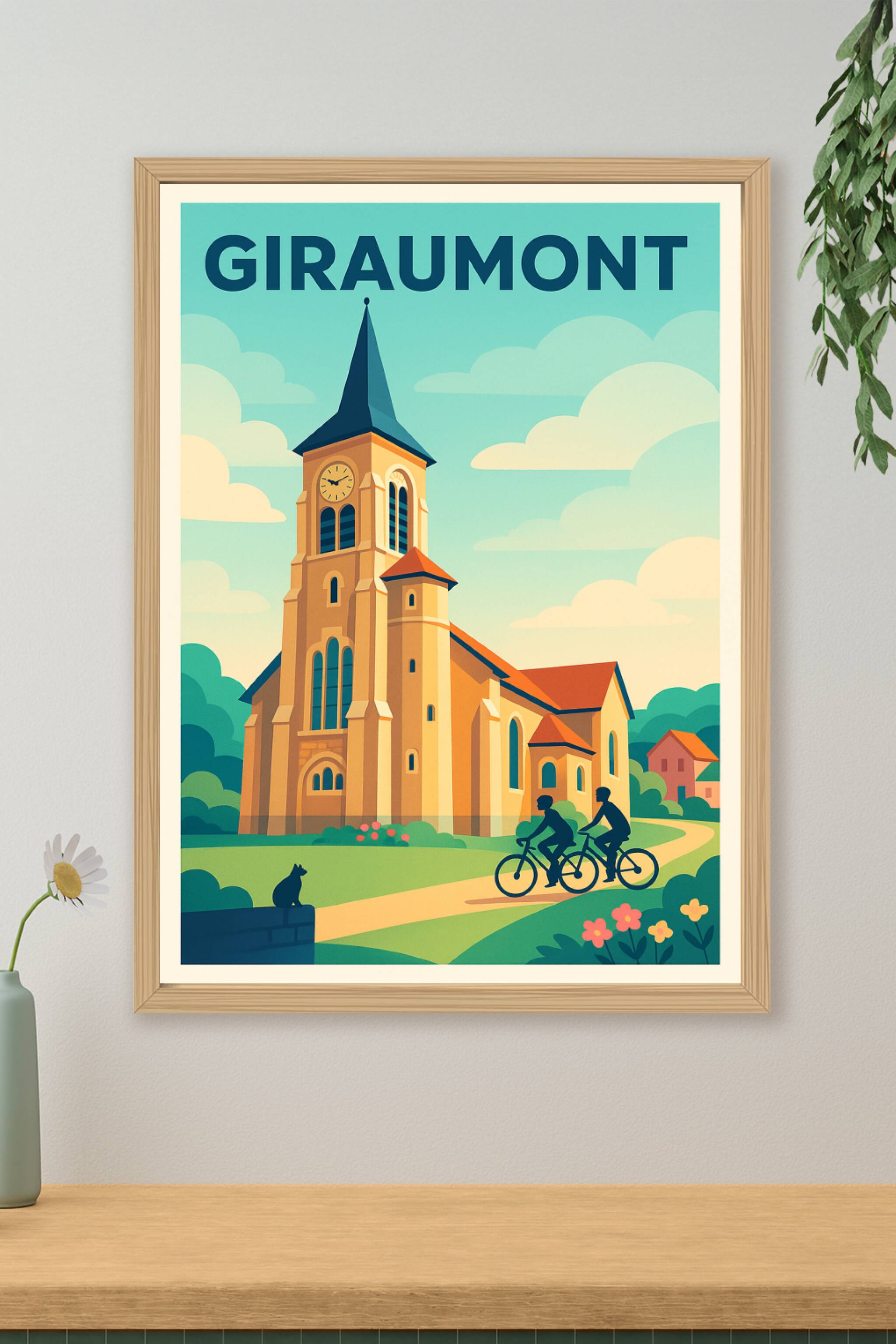 Affiche de Giraumont - Charme bucolique au cœur du village