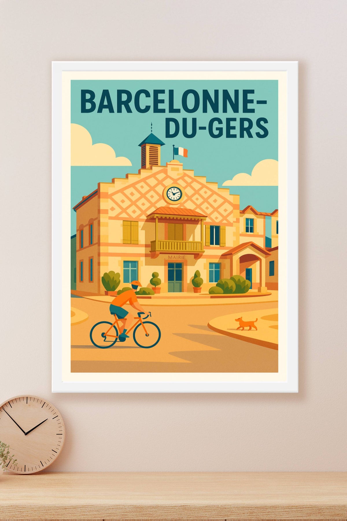 Affiche de Barcelonne-du-Gers - Charme et sérénité au cœur du village