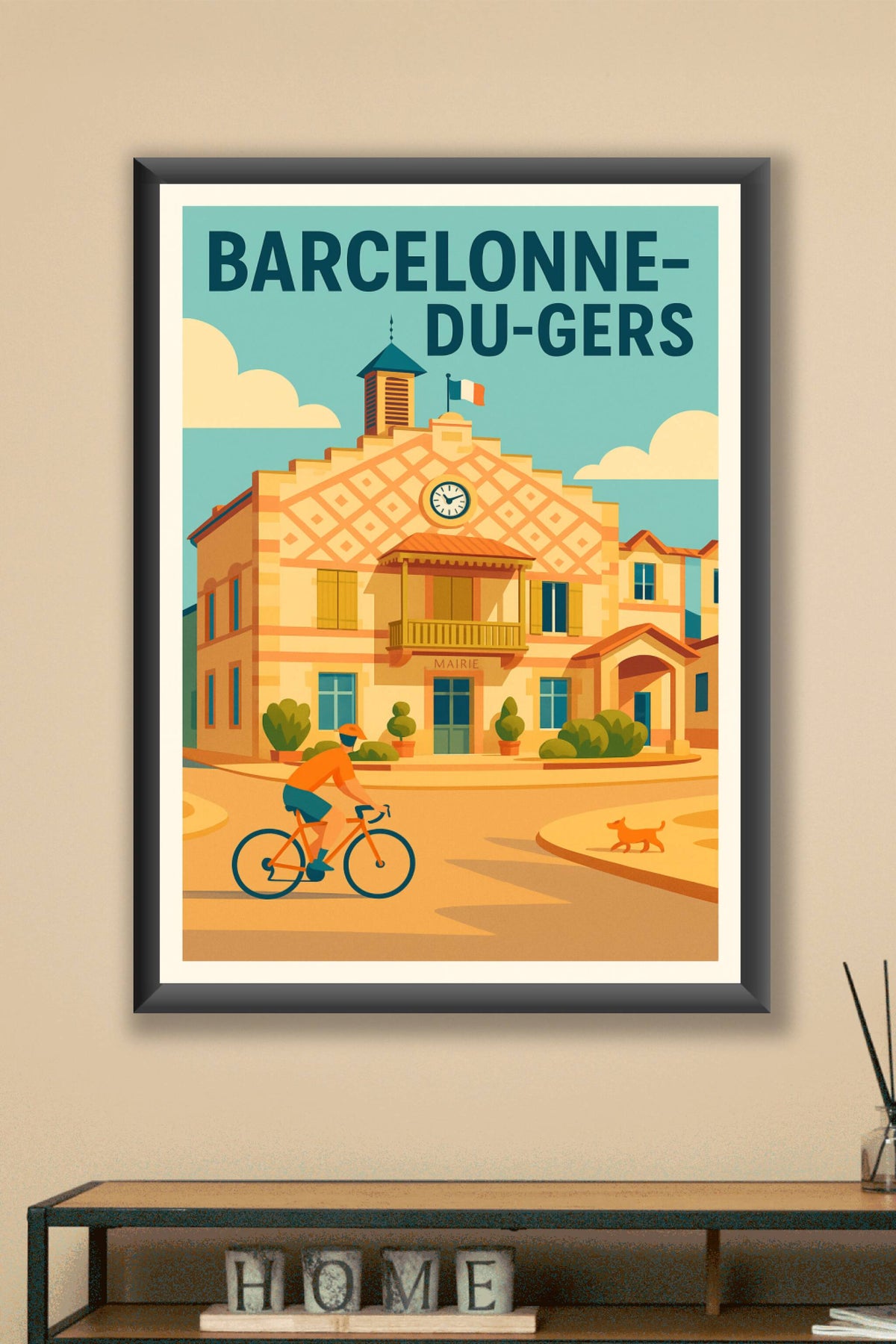 Affiche de Barcelonne-du-Gers - Charme et sérénité au cœur du village