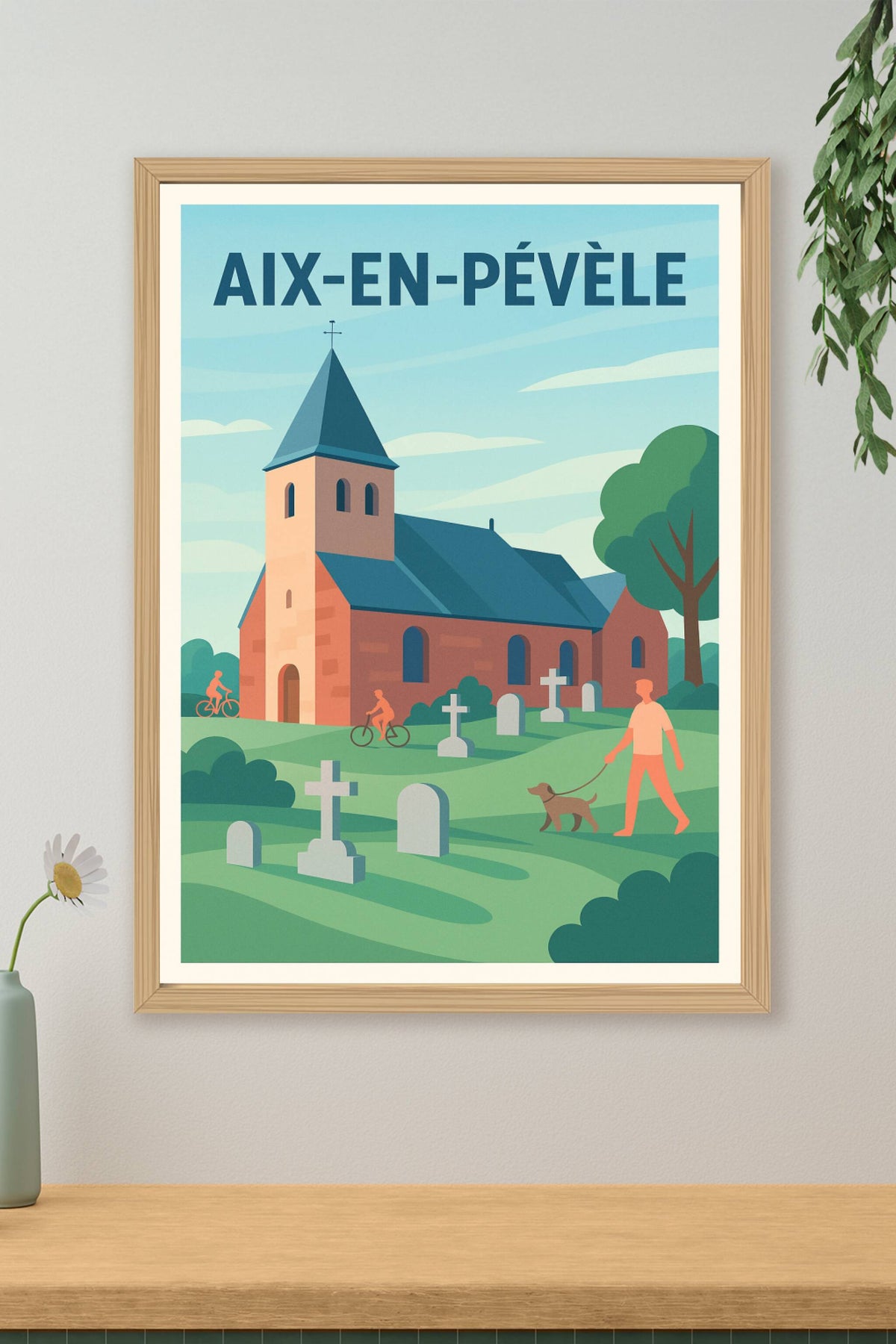 Affiche de Aix-en-Pévèle - Charme paisible et patrimoine local