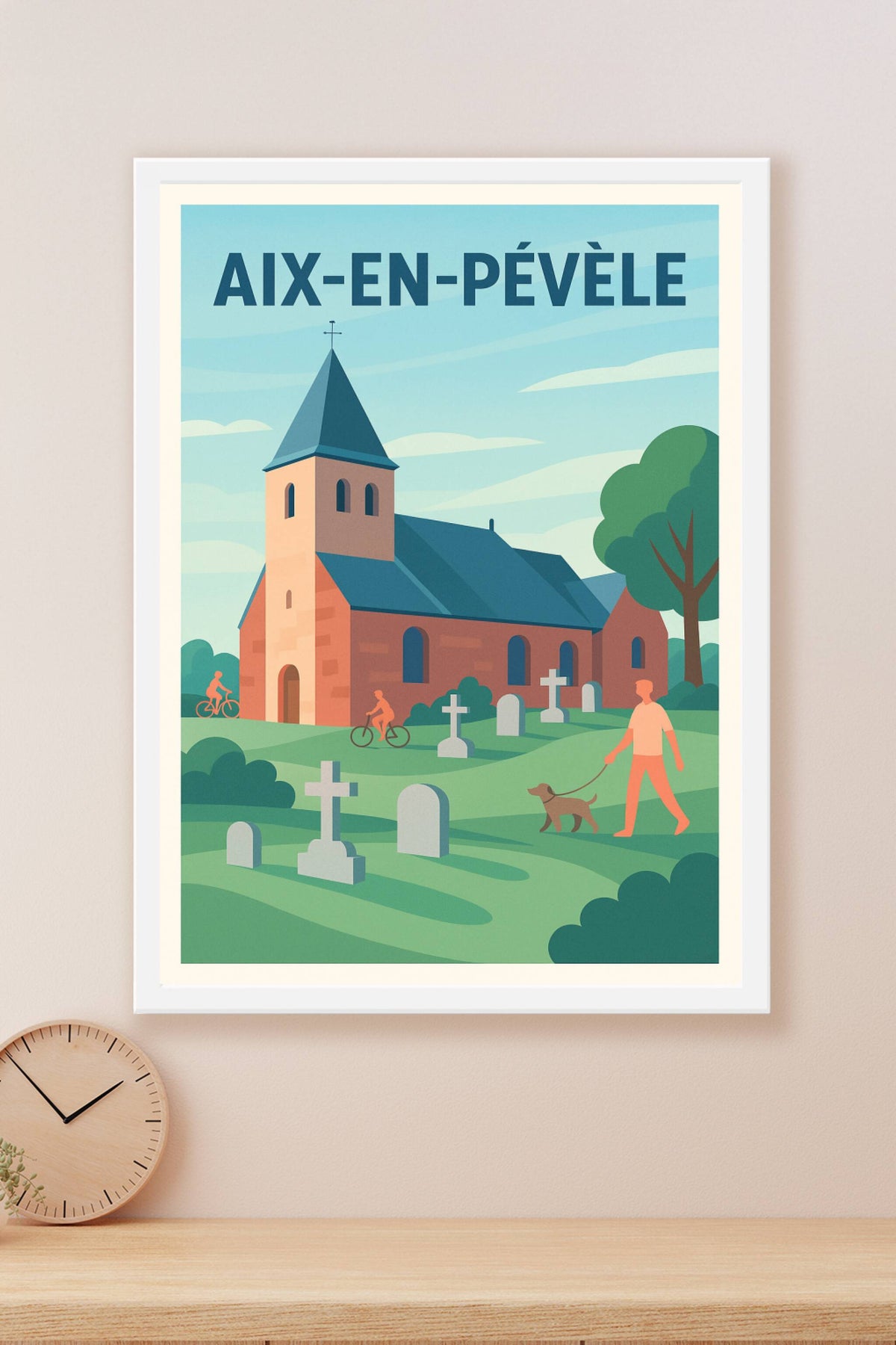 Affiche de Aix-en-Pévèle - Charme paisible et patrimoine local