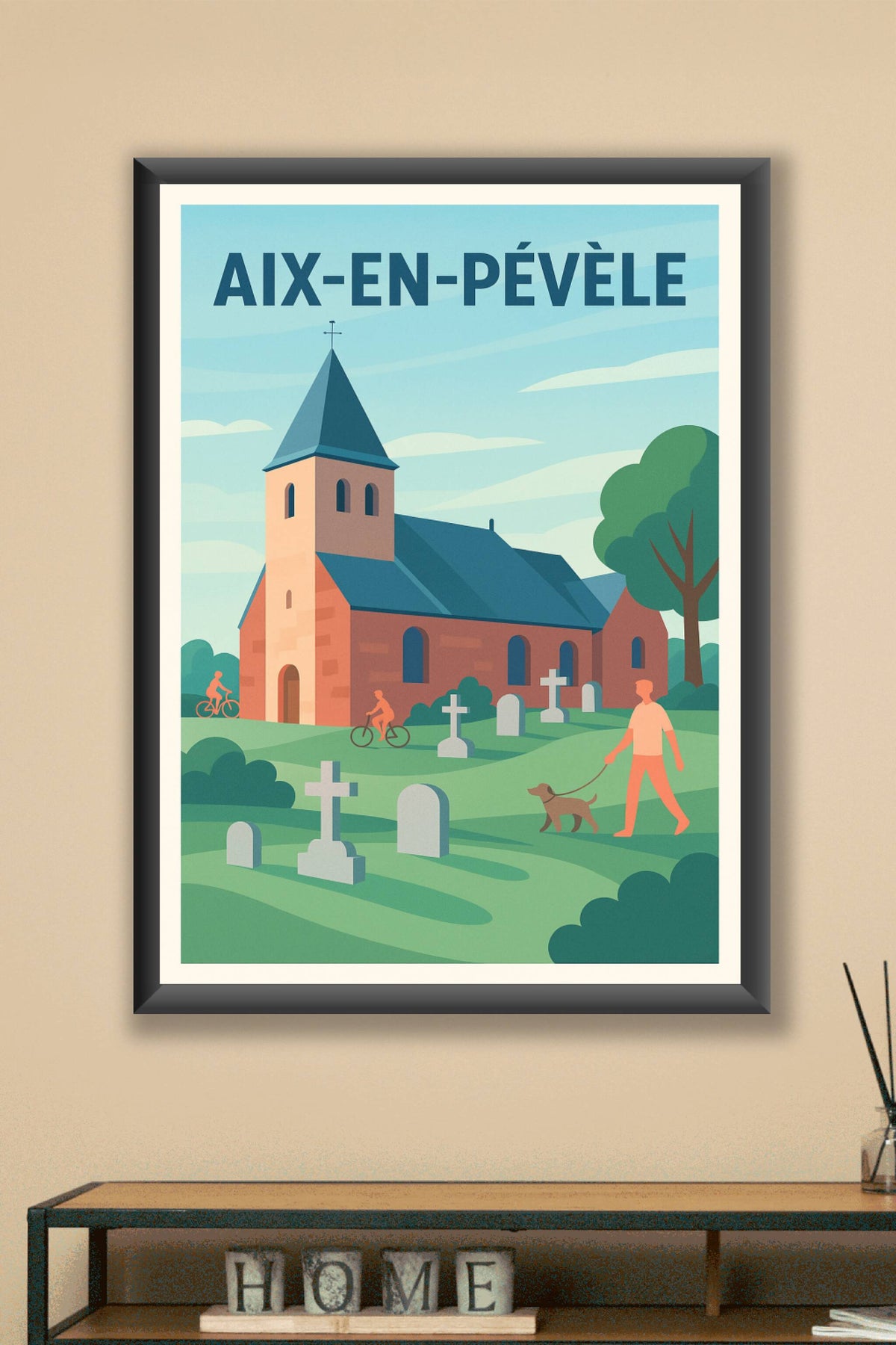 Affiche de Aix-en-Pévèle - Charme paisible et patrimoine local