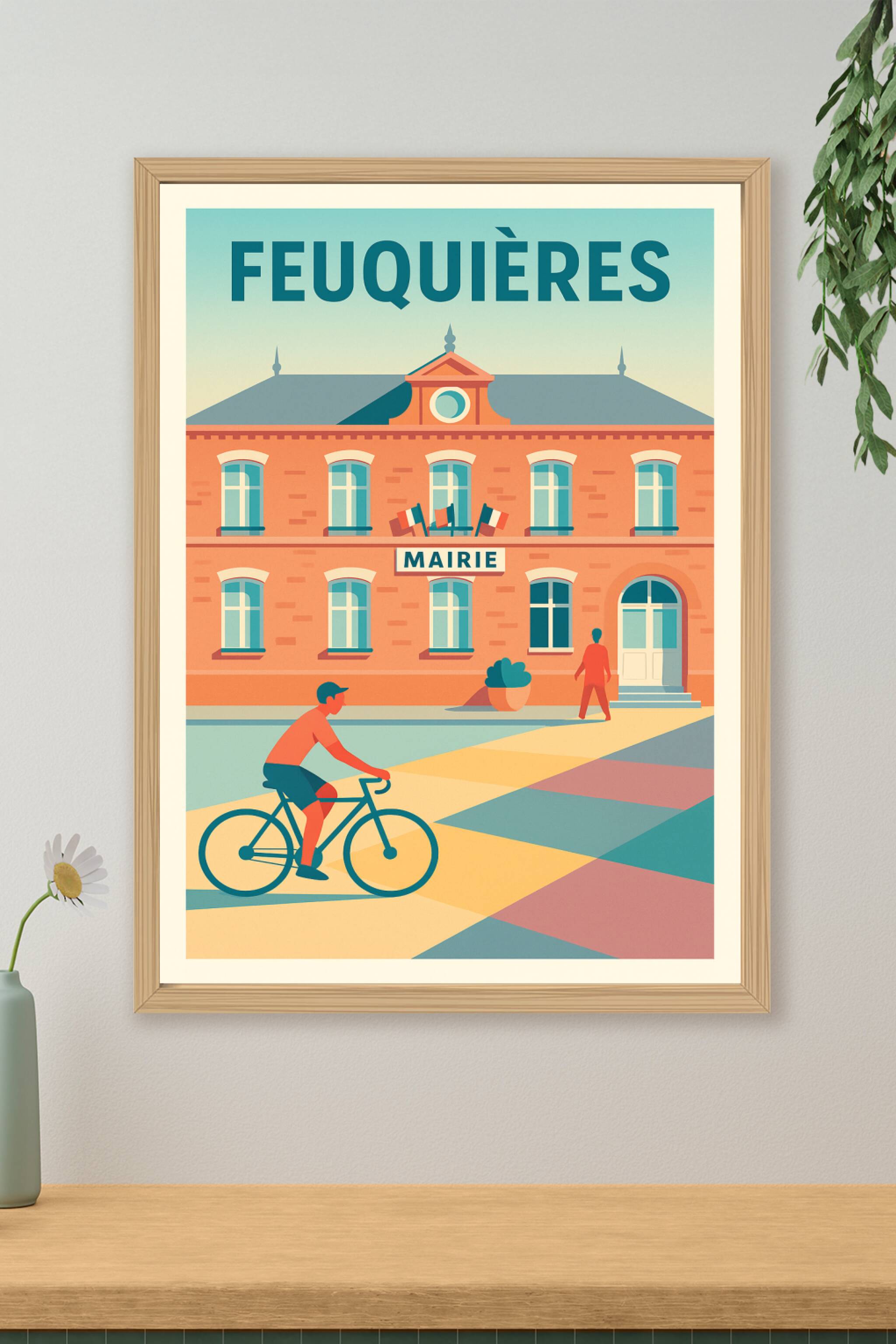 Affiche de Feuquières - Charme et quotidien en douceur