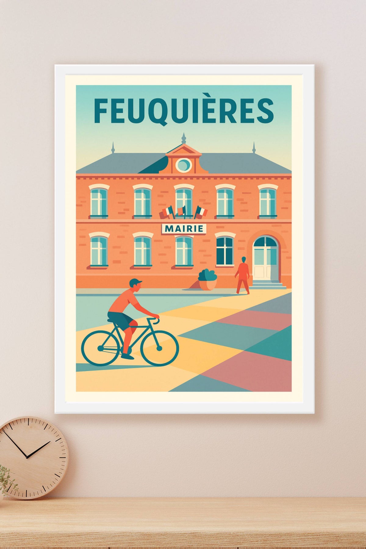 Affiche de Feuquières - Charme et quotidien en douceur