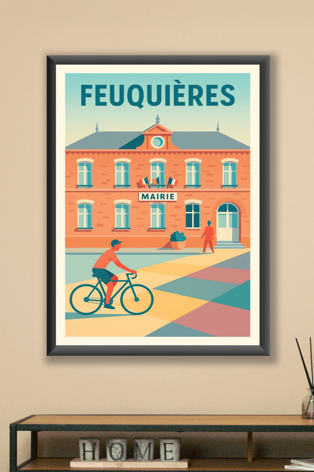 Affiche de Feuquières - Charme et quotidien en douceur