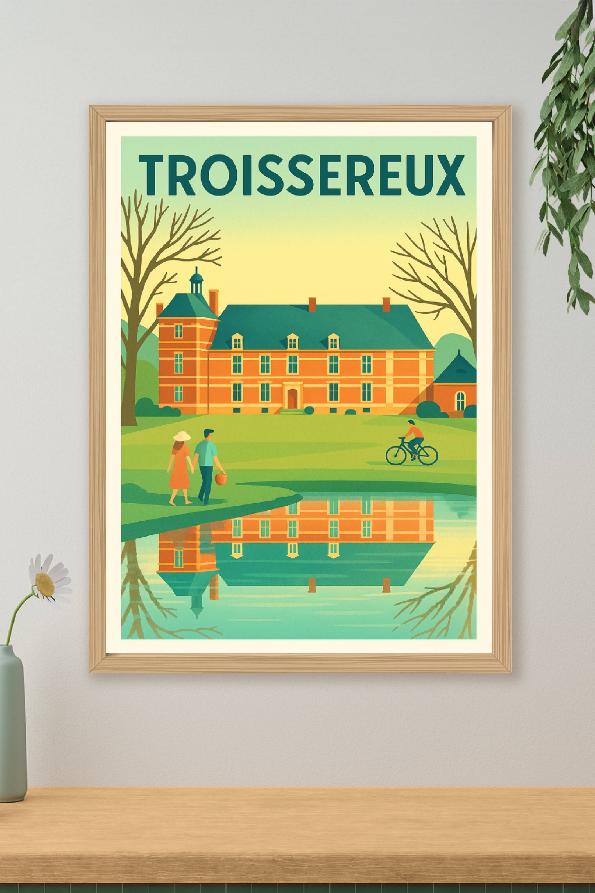 Affiche de Troissereux - Élégance et sérénité à la campagne