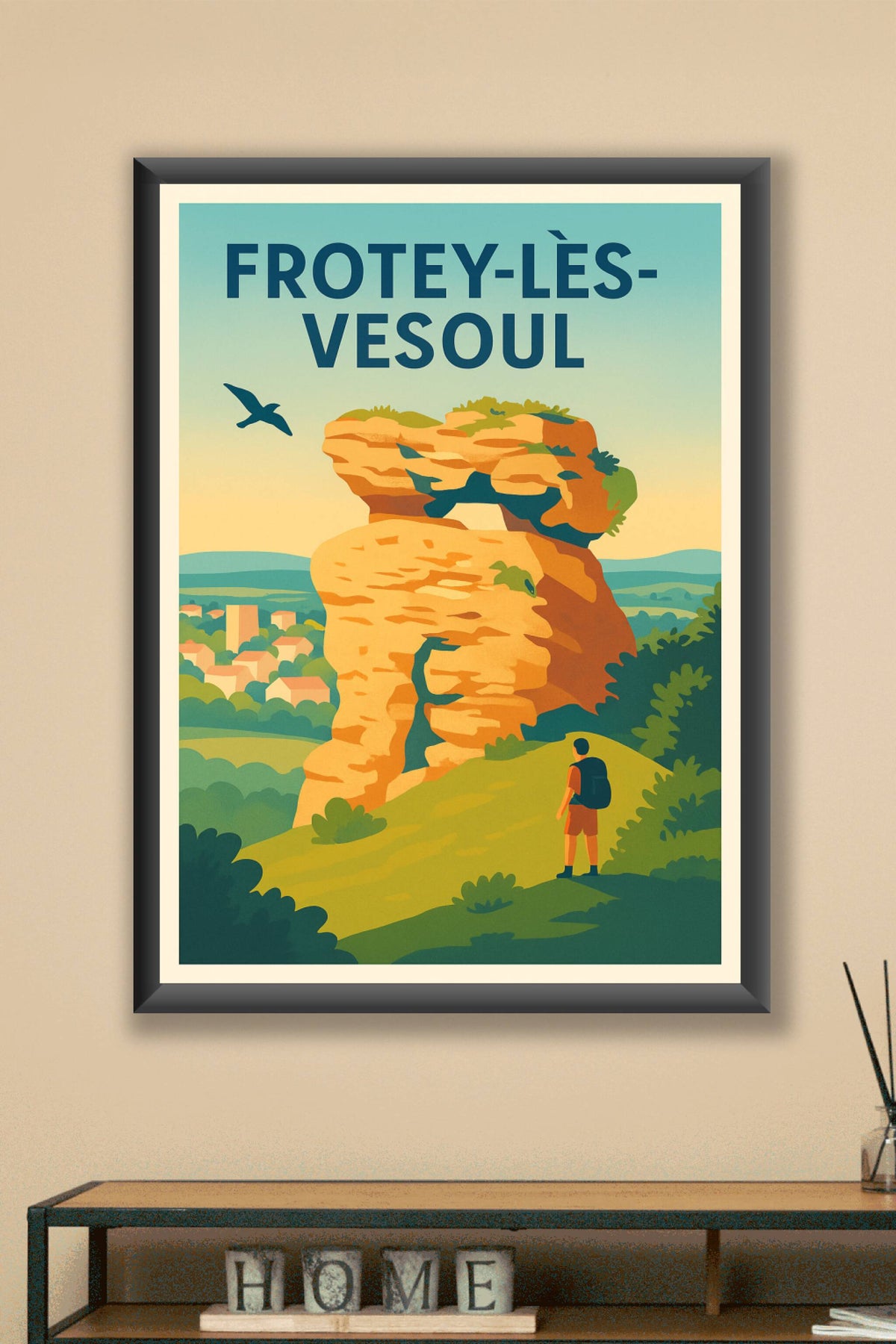 Affiche de Frotey-lès-Vesoul - Évasion et nature au cœur de la Bourgogne-Franche-Comté
