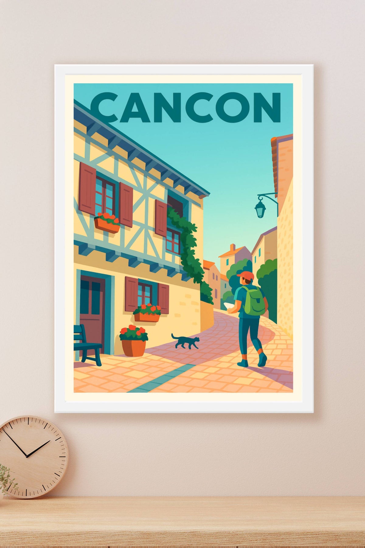 Affiche de Cancon - Promenade pittoresque au cœur du village