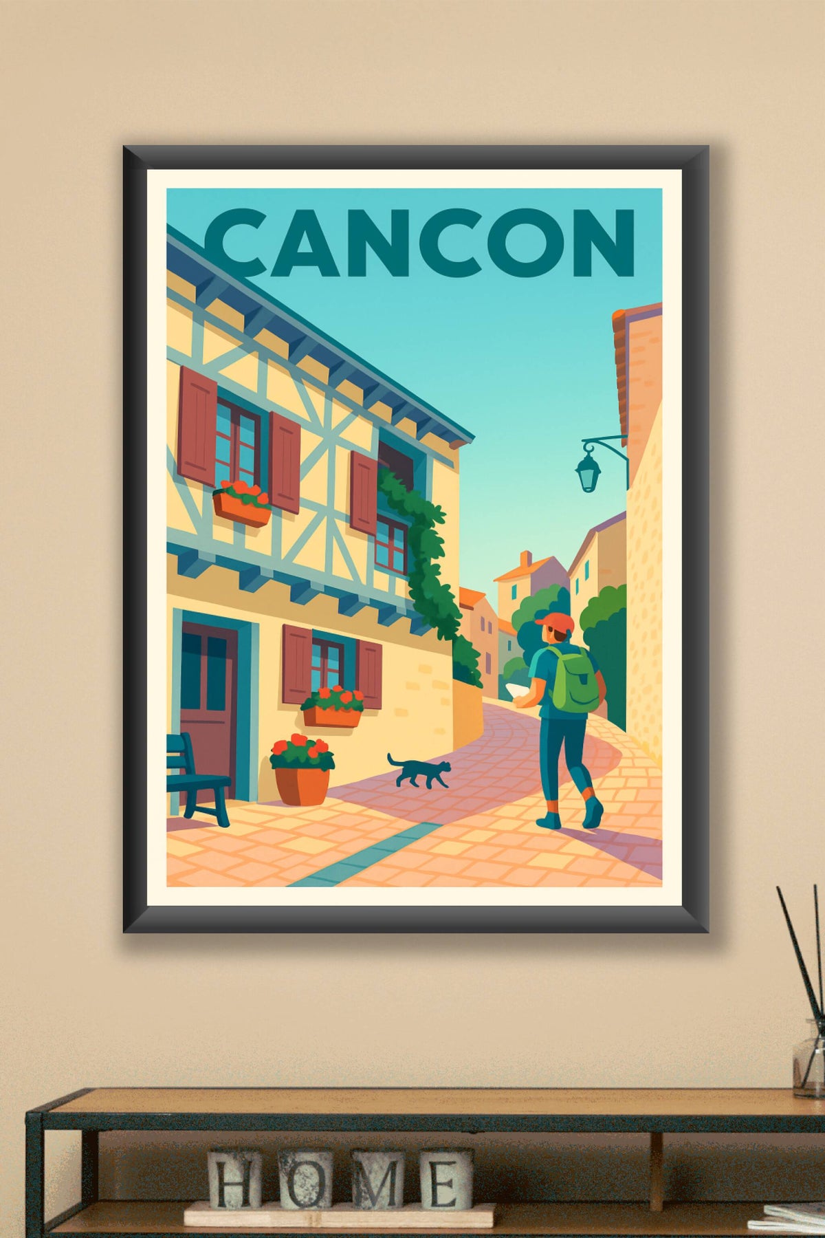 Affiche de Cancon - Promenade pittoresque au cœur du village