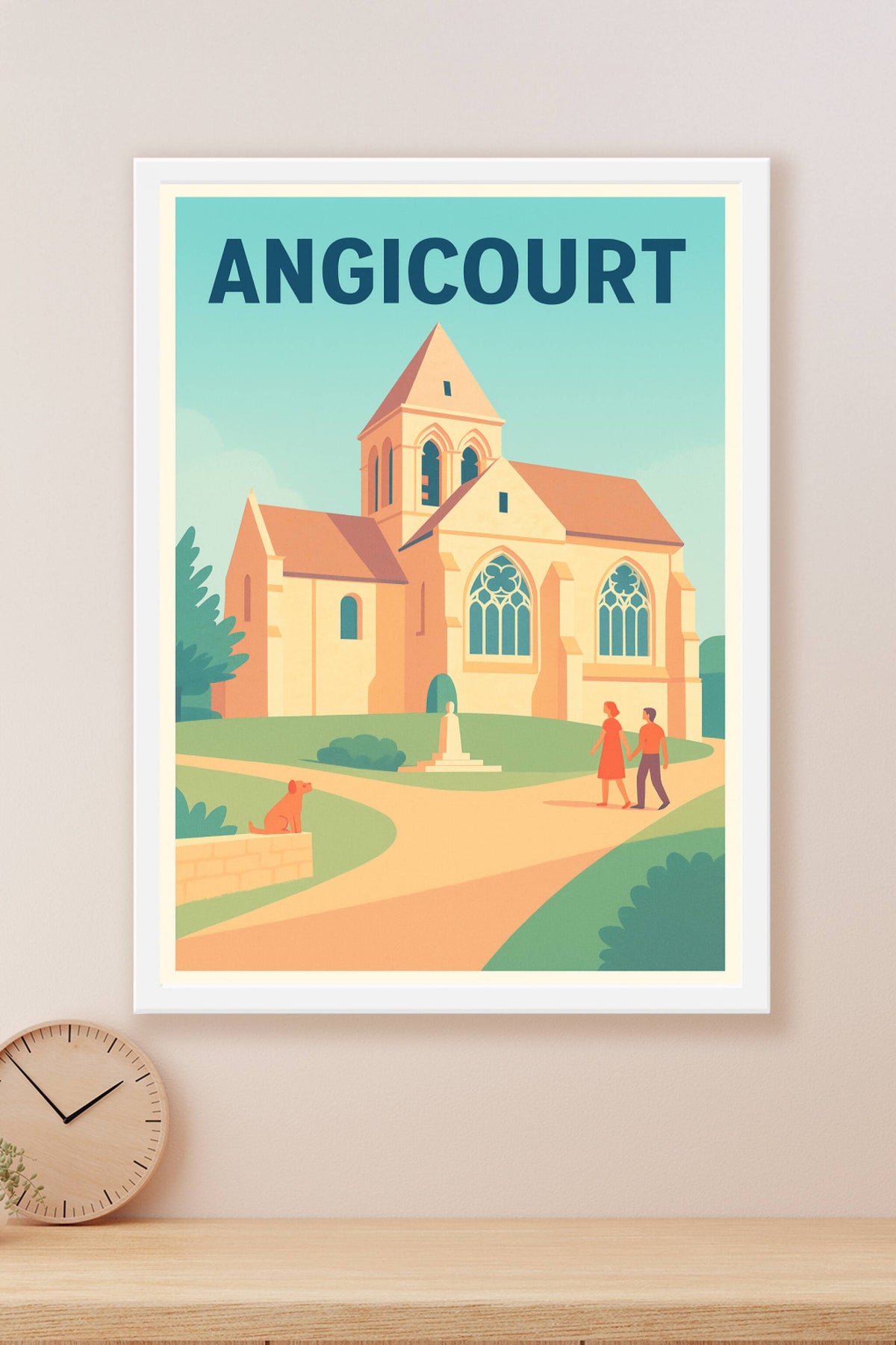 Affiche de Angicourt - Charme et sérénité au cœur de la campagne
