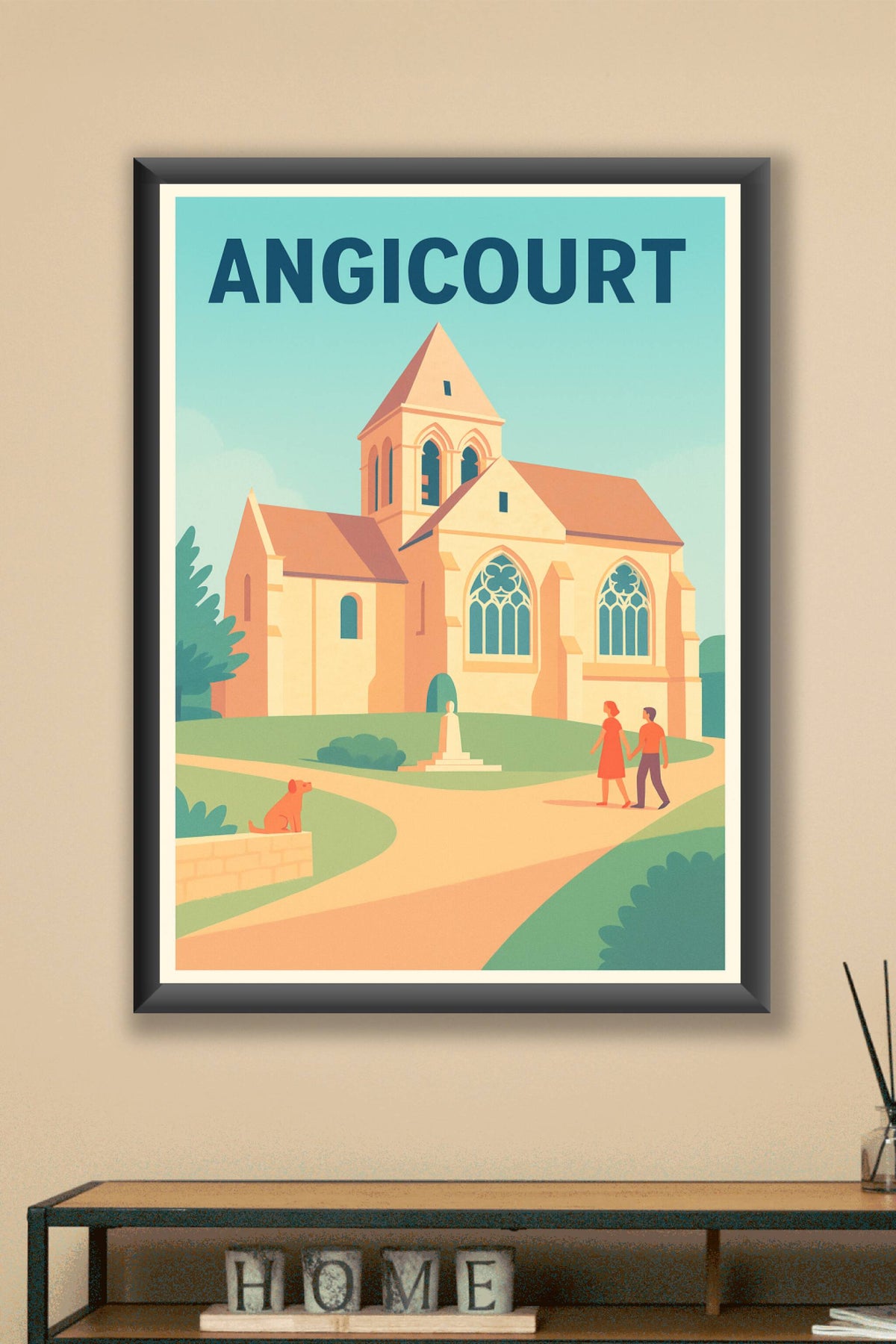 Affiche de Angicourt - Charme et sérénité au cœur de la campagne