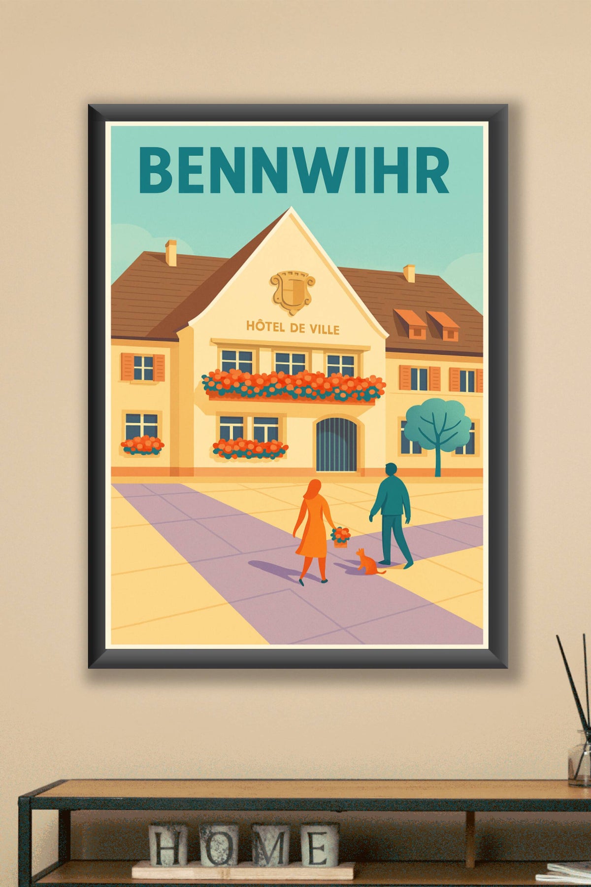Affiche de Bennwihr - Charme et douceur de la Maison de Ville