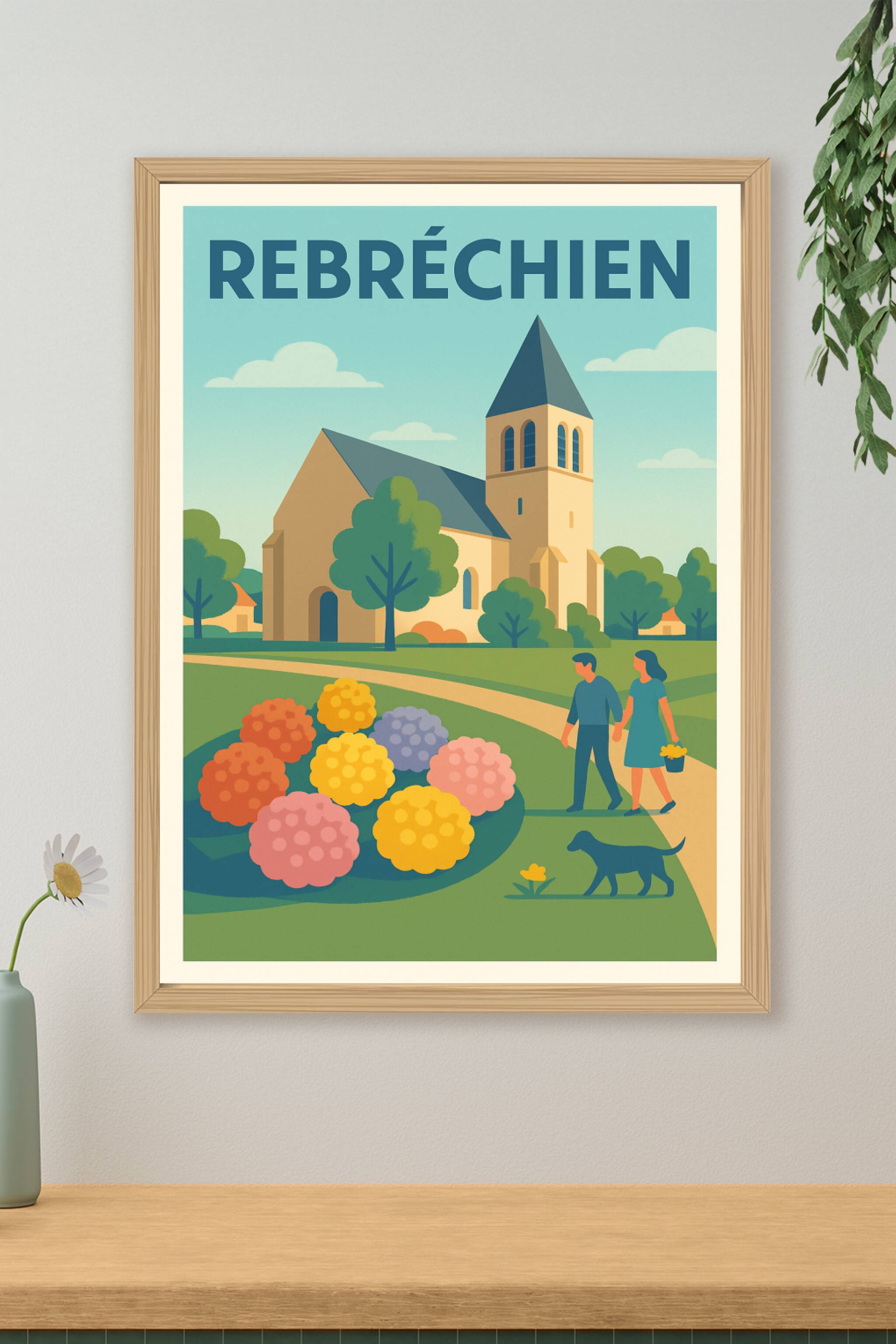 Affiche de Rebréchien - Un havre de paix champêtre
