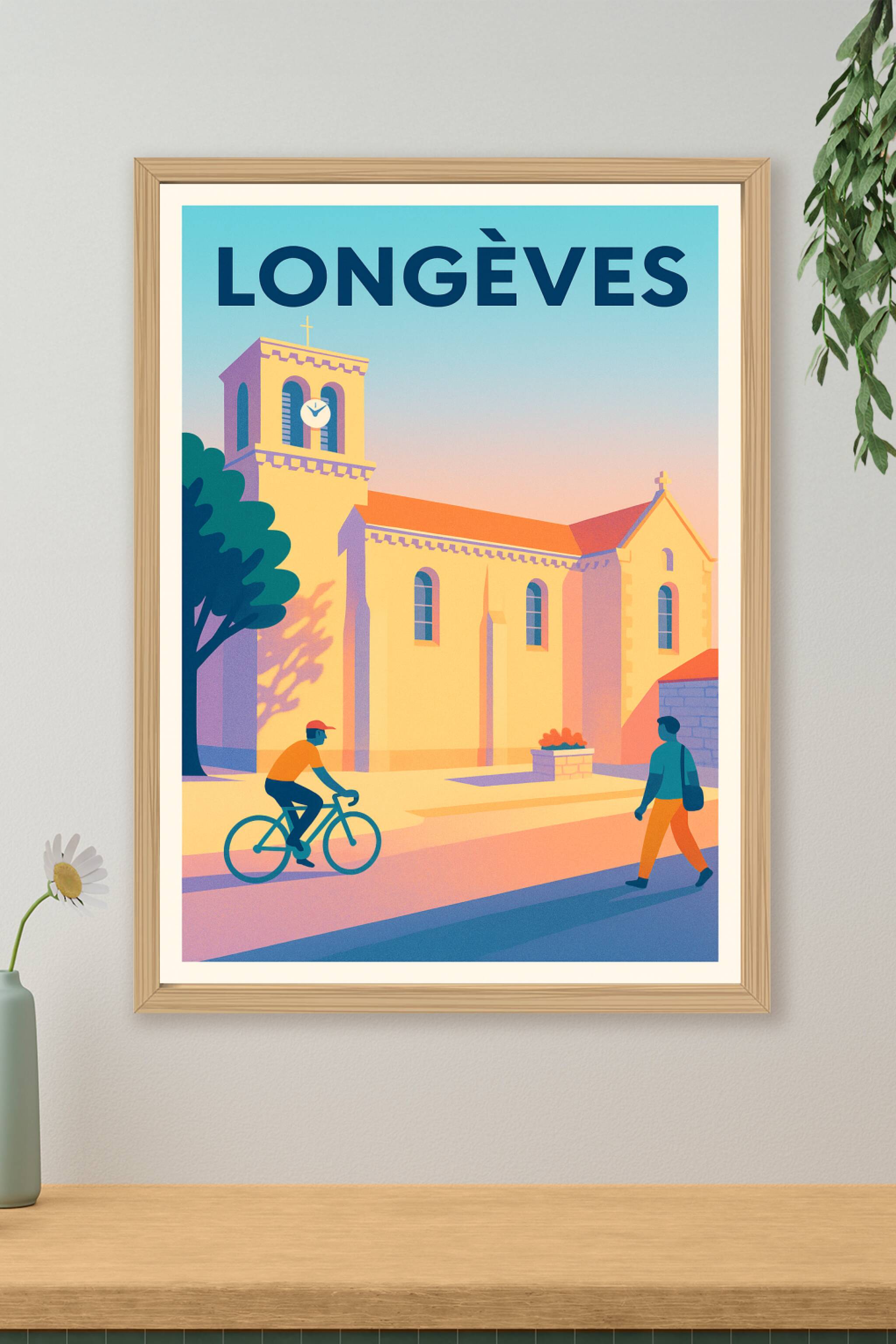 Affiche de Longèves - Charme et Sérénité au Cœur du Village