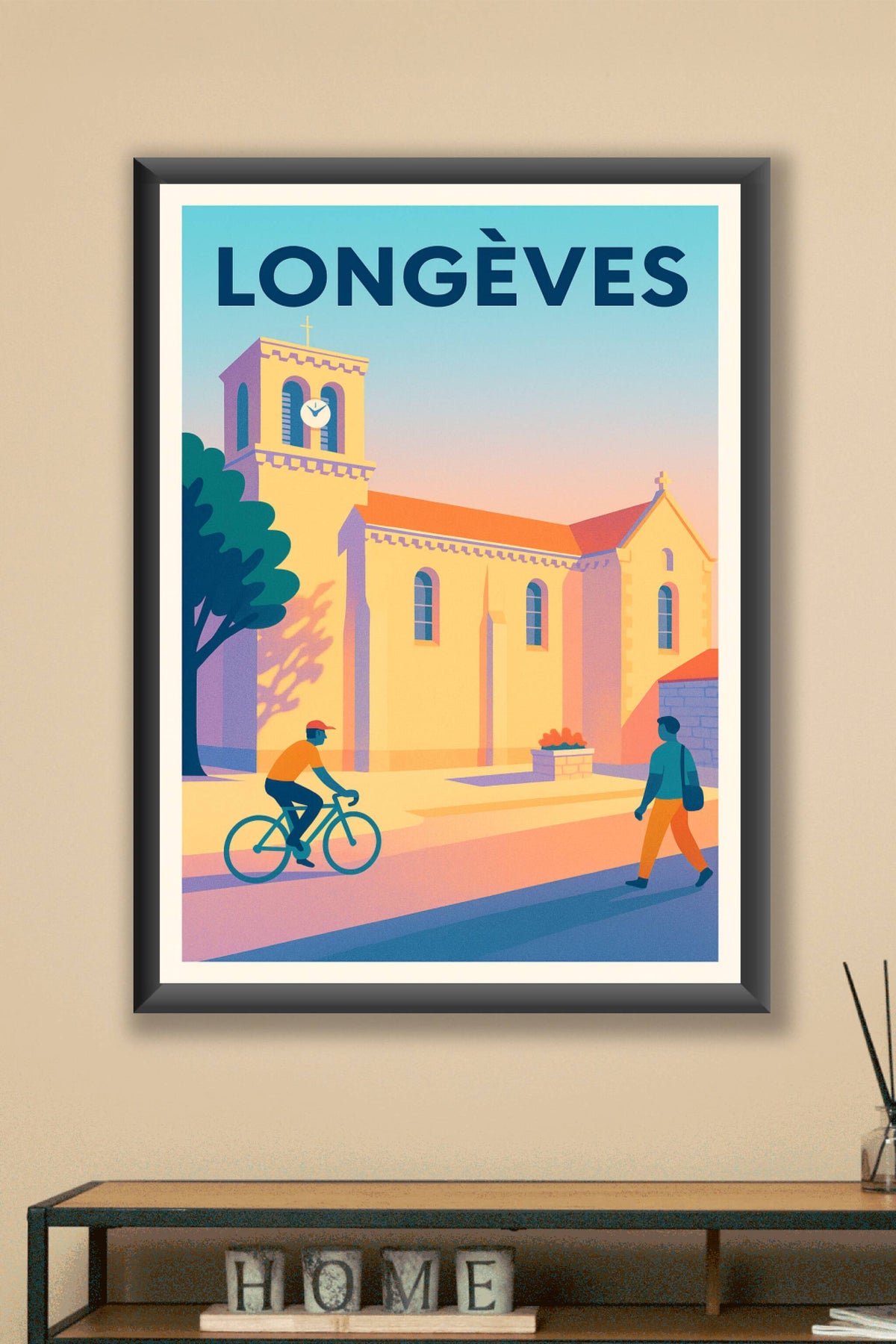Affiche de Longèves - Charme et Sérénité au Cœur du Village