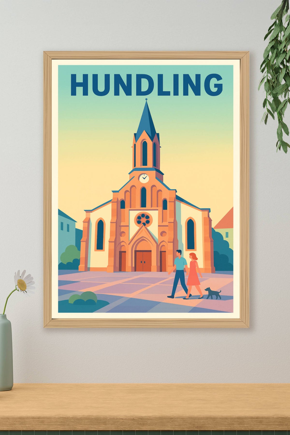 Affiche de Hundling - Charme et sérénité au cœur de la ville