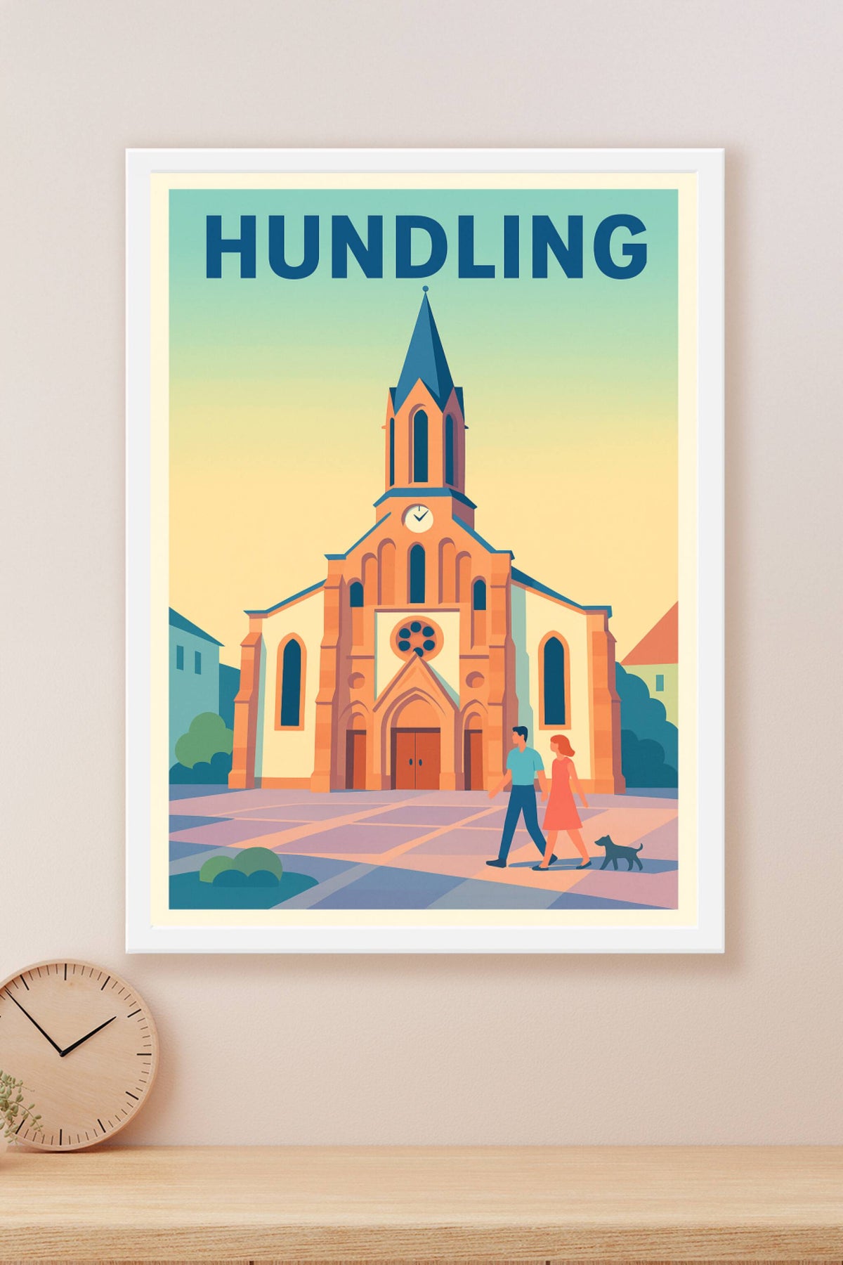 Affiche de Hundling - Charme et sérénité au cœur de la ville