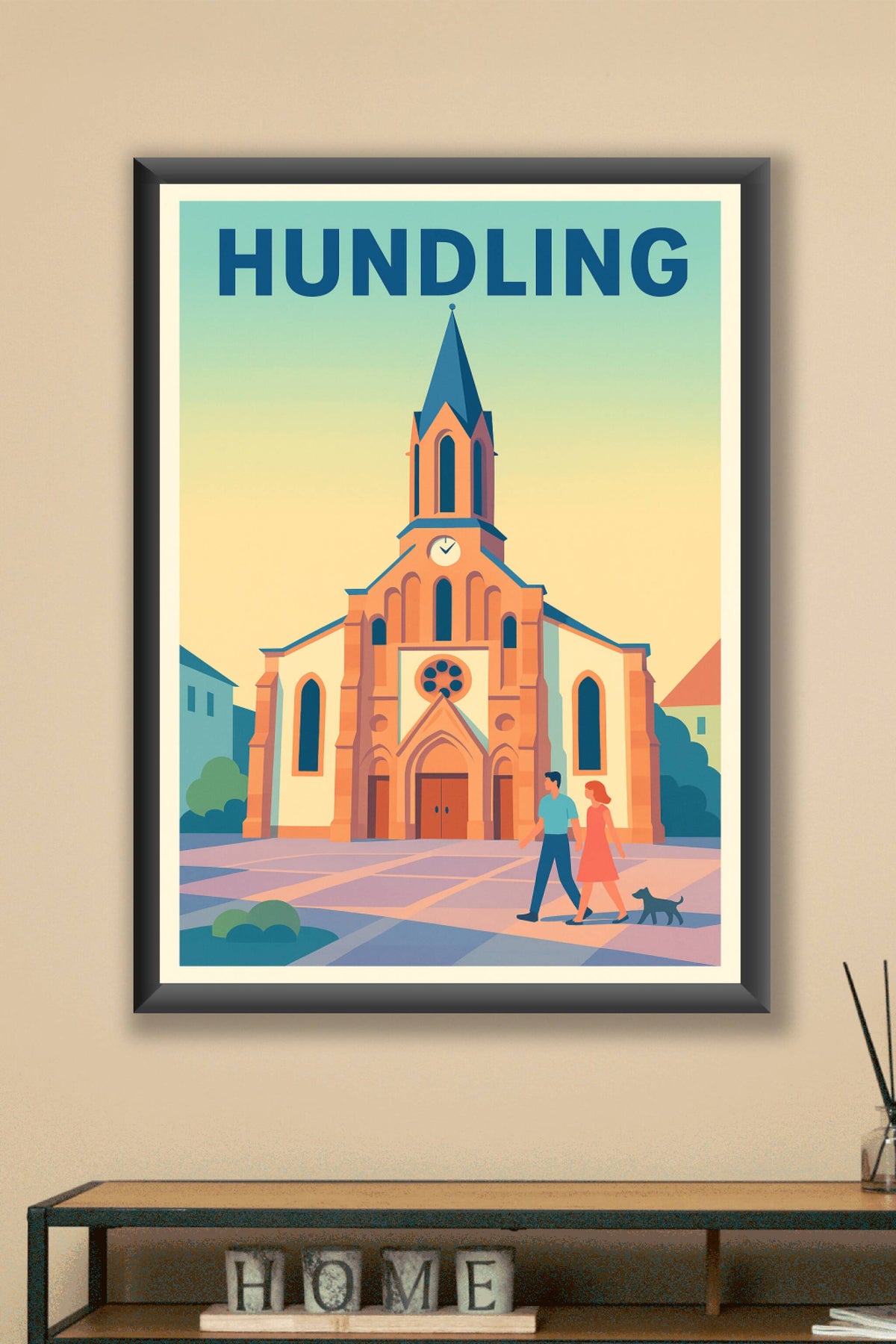 Affiche de Hundling - Charme et sérénité au cœur de la ville