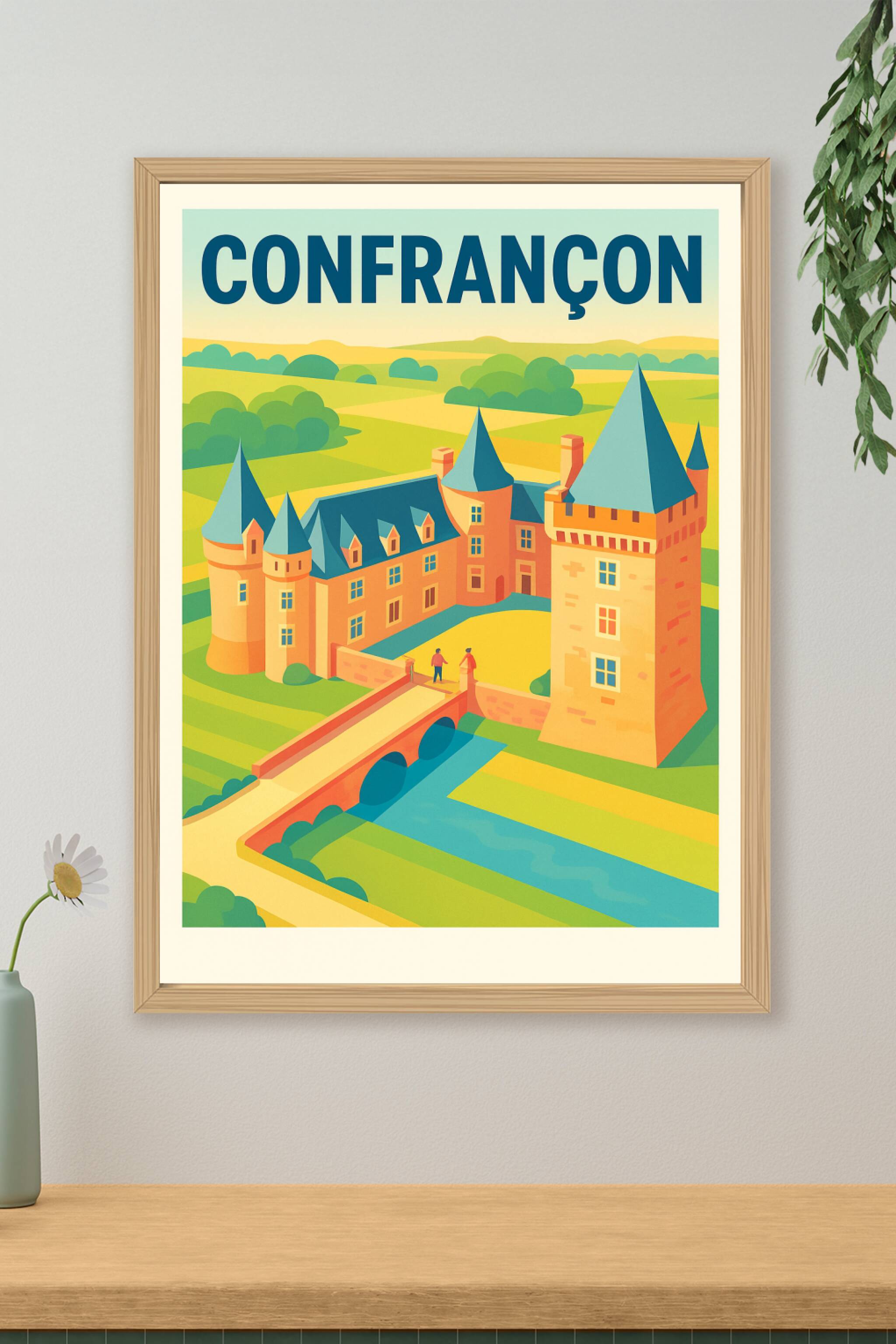 Affiche de Confrançon - Charme historique au cœur de la campagne