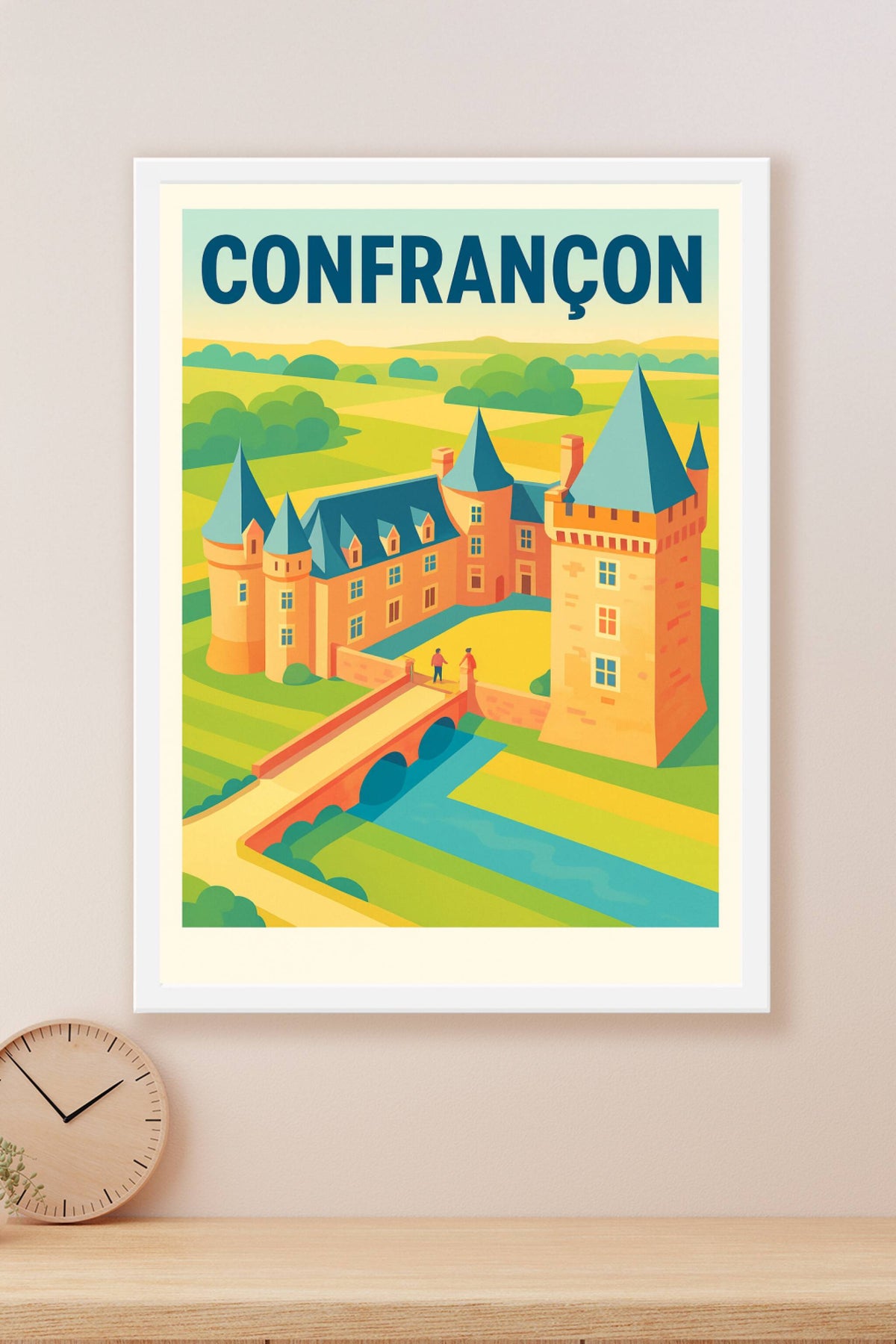 Affiche de Confrançon - Charme historique au cœur de la campagne